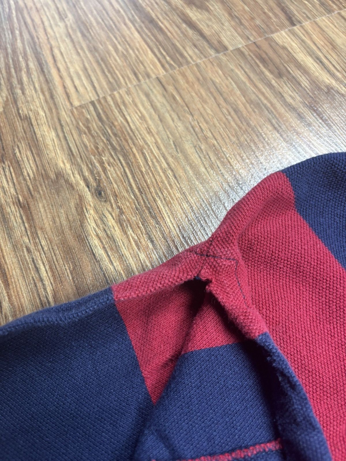 Polo Ralph Lauren Polo Ralph Lauren Rare Striped Polo Shirt Vintage Y2K Style Size US M / EU 48-50 / 2 - 7 Thumbnail