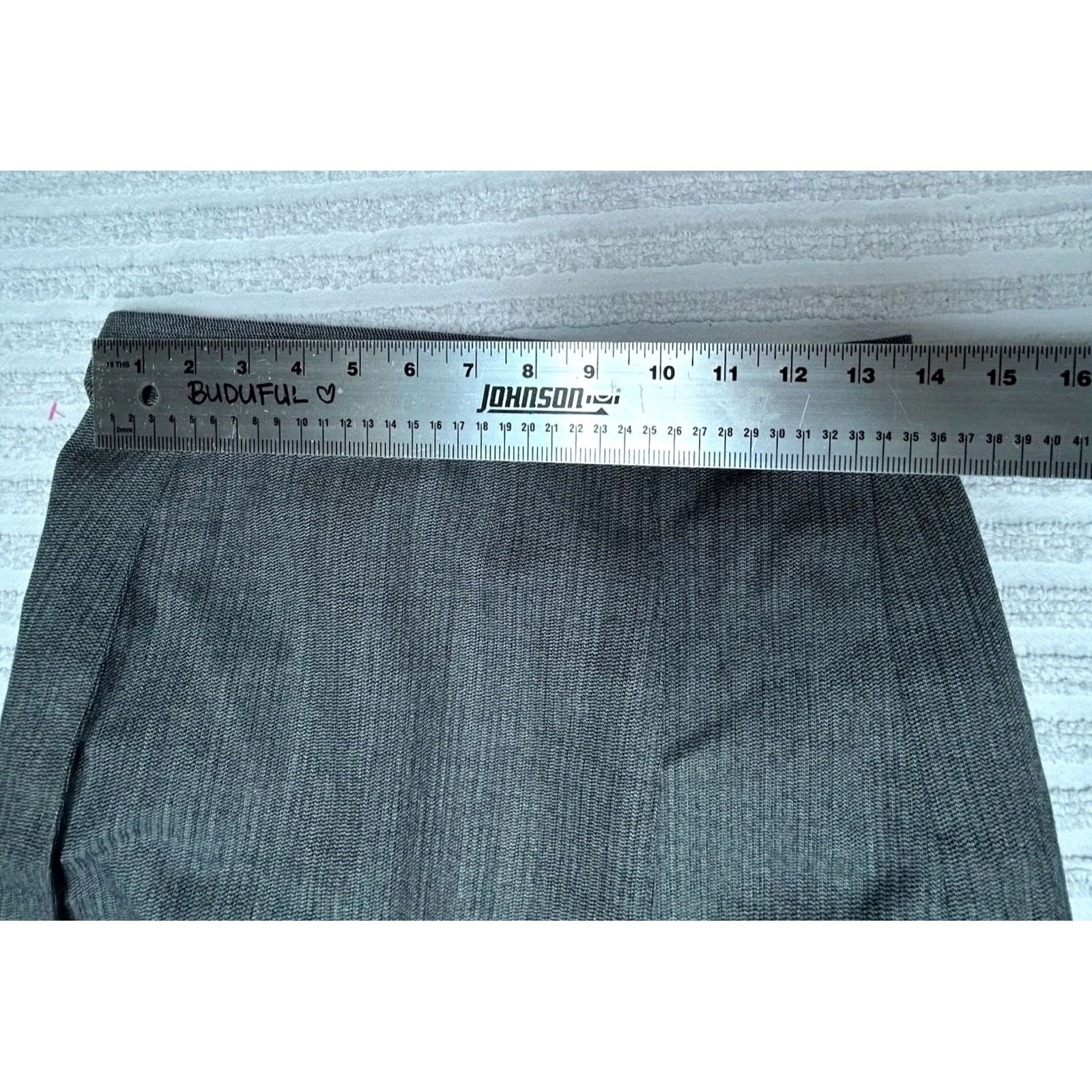 Vintage Harve Bernardo Maxi Skirt Wool Front Slit Gray Size 8 Women Long Collection Size 30" / US 8 / IT 44 - 4 Thumbnail
