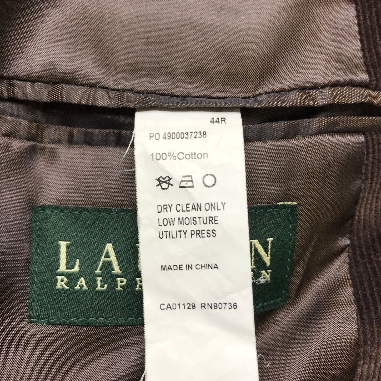 Lauren Ralph Lauren Lauren Ralph Lauren Corduroy Sport Coat Blazer Mens XL 44R Size US XL / EU 56 / 4 - 5 Thumbnail