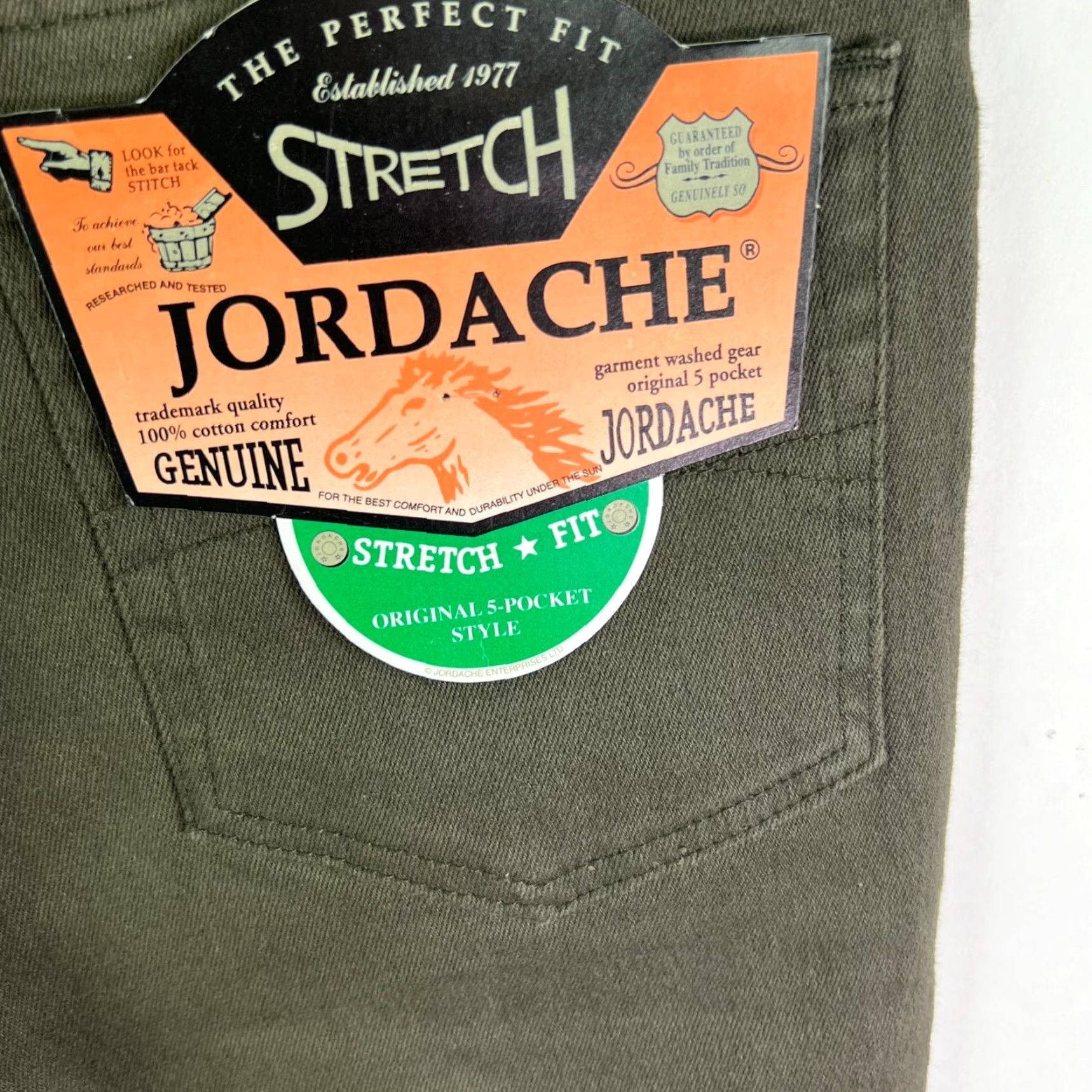 Jordache Jordache Stretch Fit Denim Jeans Women's Size 12 Brown 30x30 NWT Size 34" / US 12 / IT 48 - 7 Thumbnail