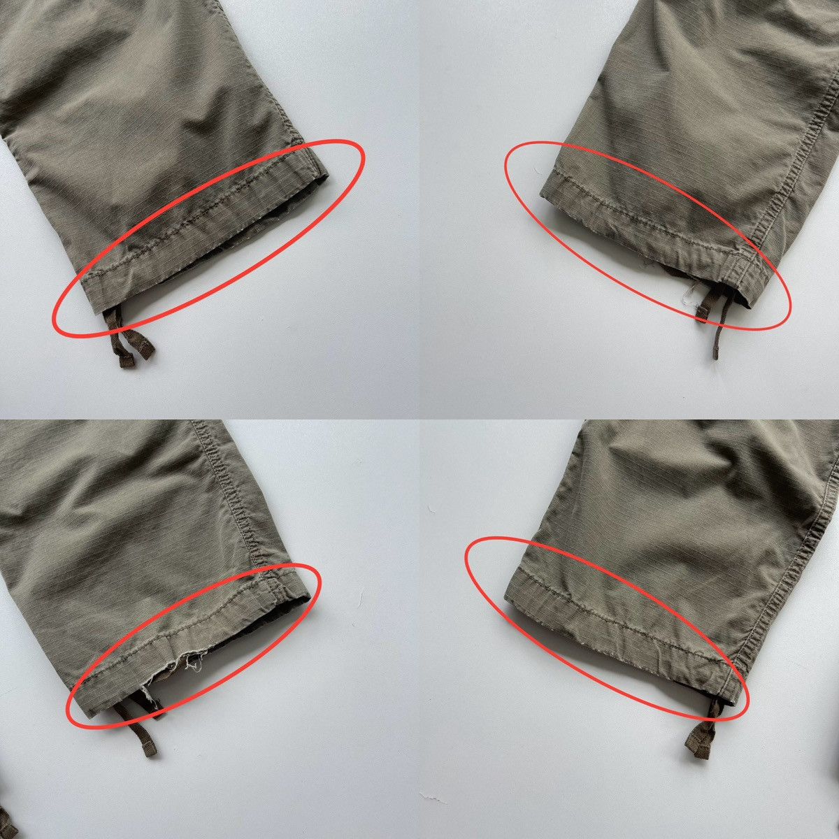 Carhartt Wip Carhartt WIP W’ Vintage Baggy Cargo Pants Olive Y2K Gorpcore Size US 31 - 11 Thumbnail