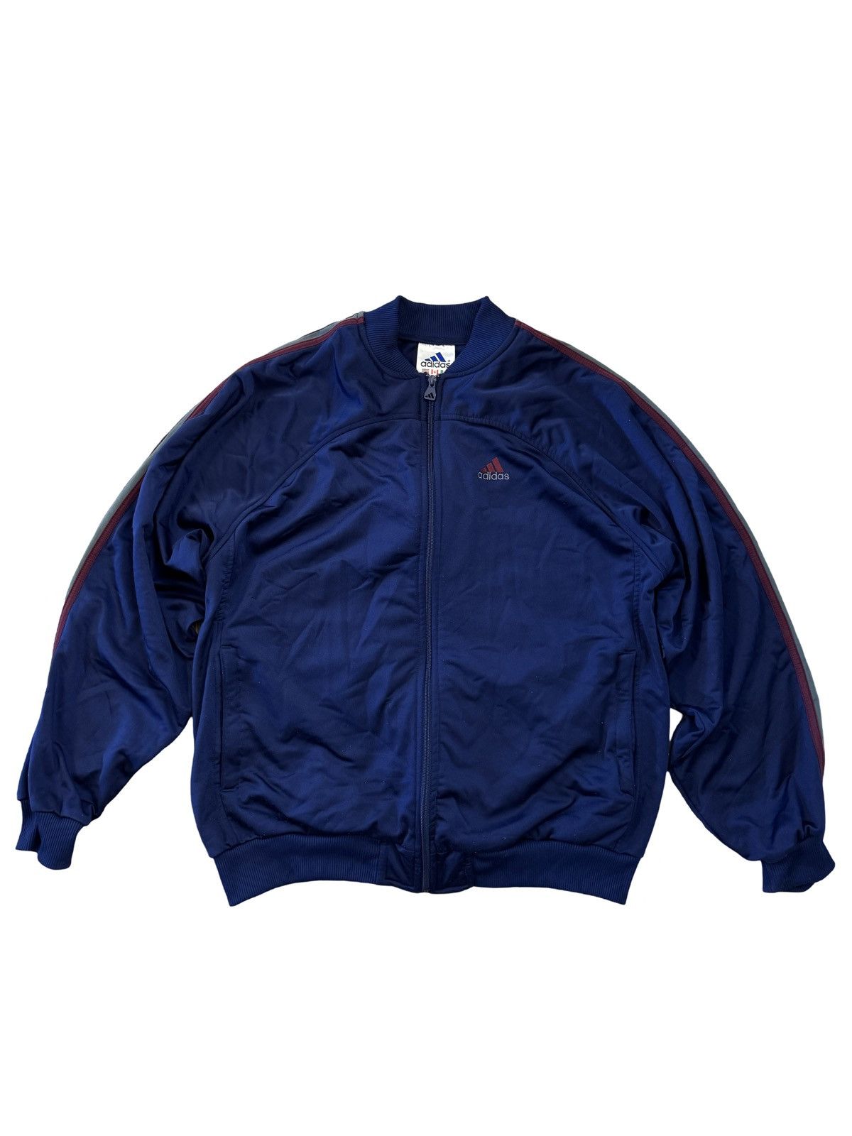 Adidas × Vintage 🔥Vintage Adidas Track Jacket/Adidas Zip Track Sweatshirt Size US XXL / EU 58 / 5 - 2 Thumbnail