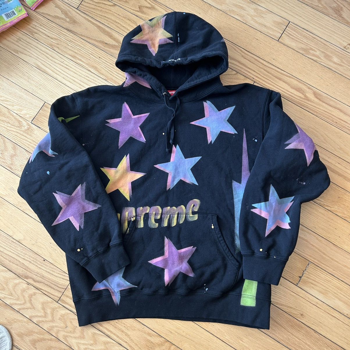 好評にて期間延長 Supreme Gonz Gonz Stars Hooded for Hooded hoodie Supreme Stars  Sweatshirt XXL White メンズ