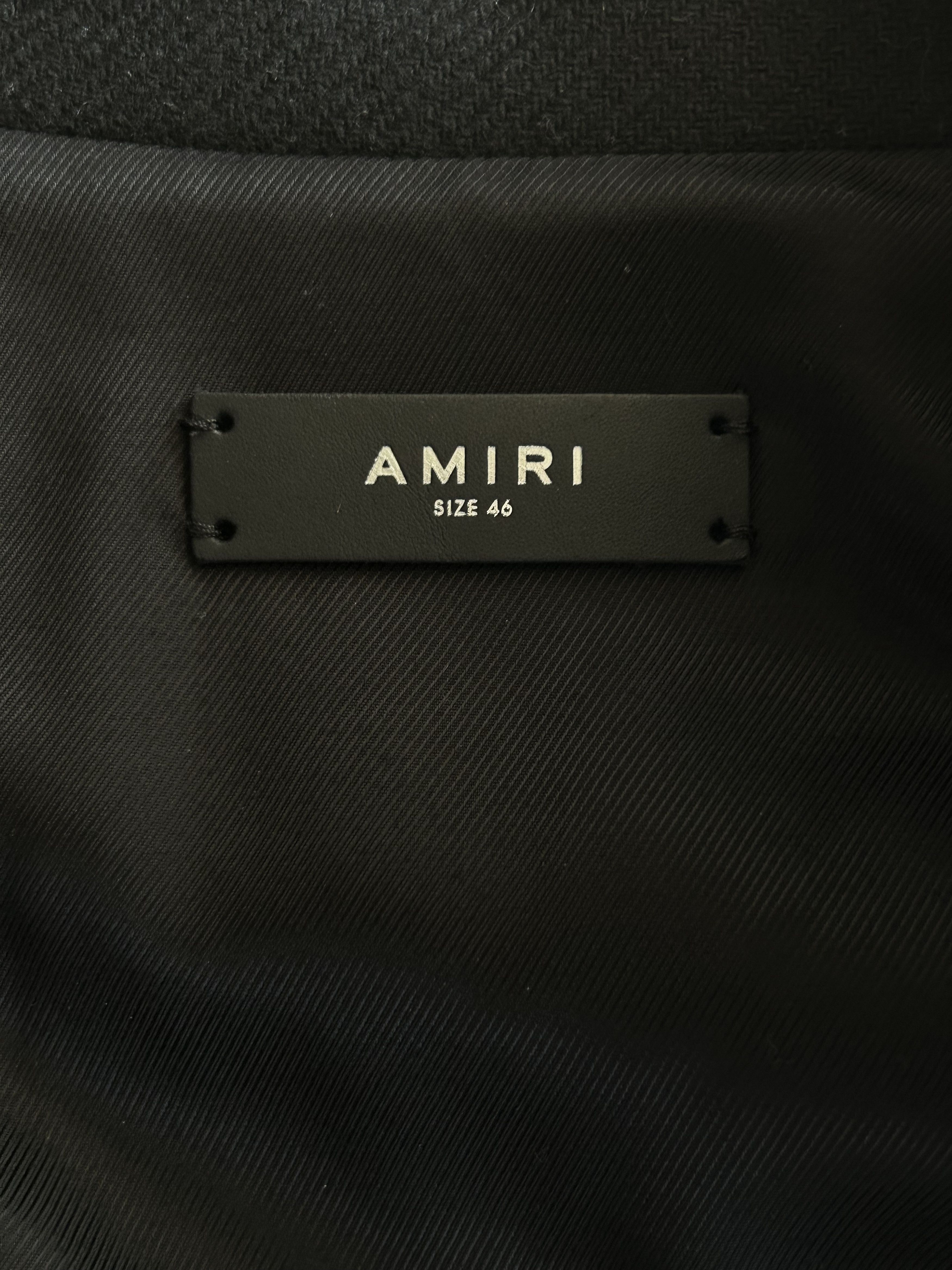 Amiri Amiri Black & White Bones Varsity Jacket Size US S / EU 44-46 / 1 - 3 Thumbnail