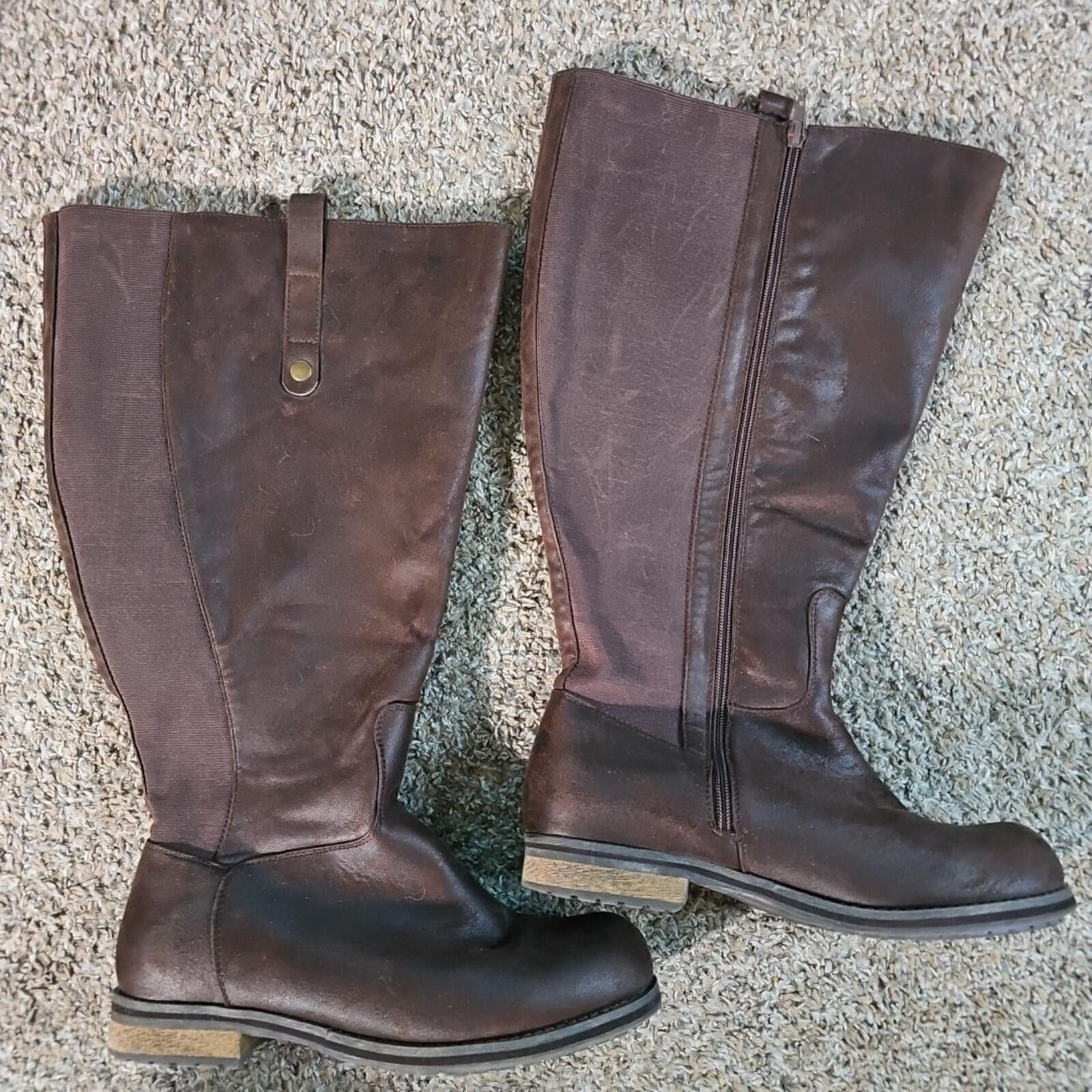 Other Lane Bryant 10W Zip Up Boots Size US 10 / IT 40 - 1 Thumbnail