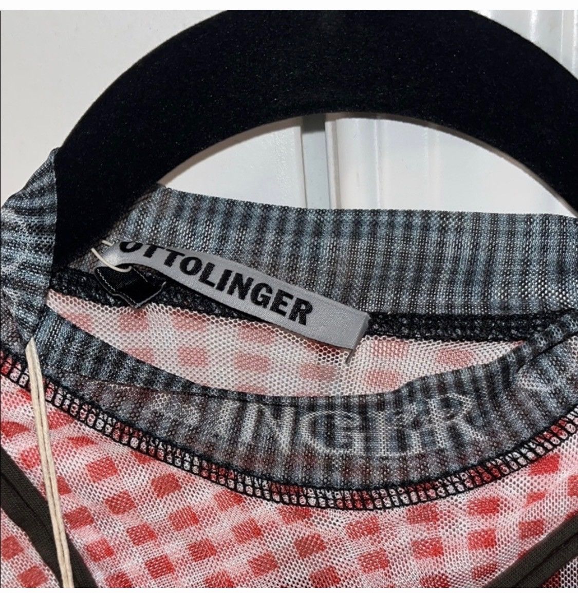 Ottolinger Ottolinger gingham long sleeve shirt Size XS / US 0-2 / IT 36-38 - 2 Thumbnail