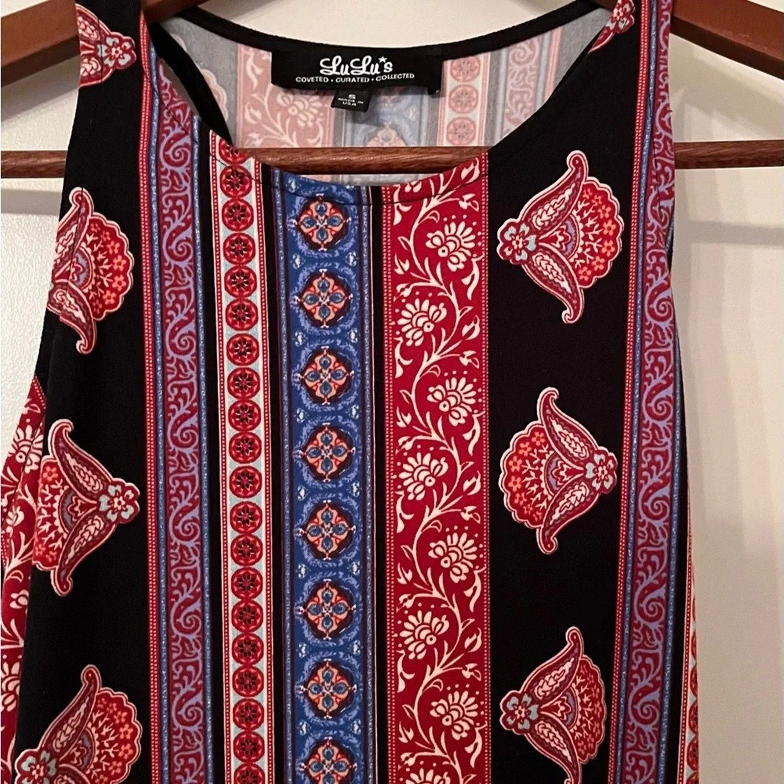 The Unbranded Brand Lulu”s Bohemian maxi dress, size small Size S / US 4 / IT 40 - 1 Thumbnail