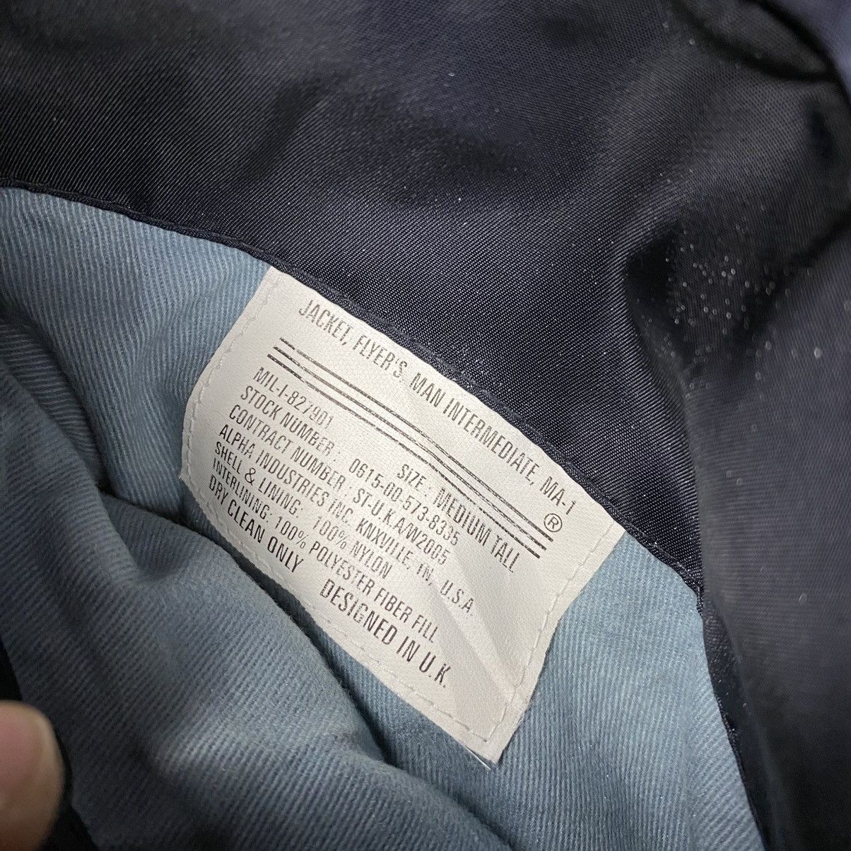 Stussy Stussy x FragmentDesign x Alphaindustries MA-1 Bomber Jacket Size US M / EU 48-50 / 2 - 22 Thumbnail