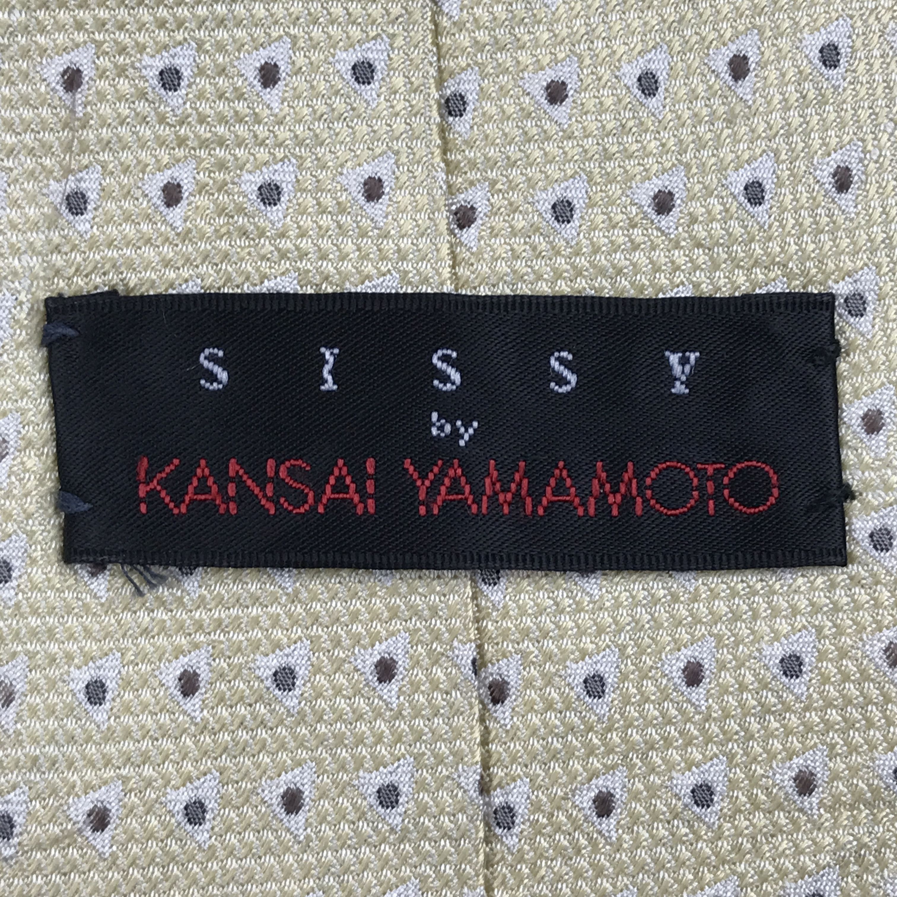 Japanese Brand × Kansai Yamamoto × Vintage Vintage Kansai Yamamoto Homme Silk Necktie Size ONE SIZE - 8 Thumbnail