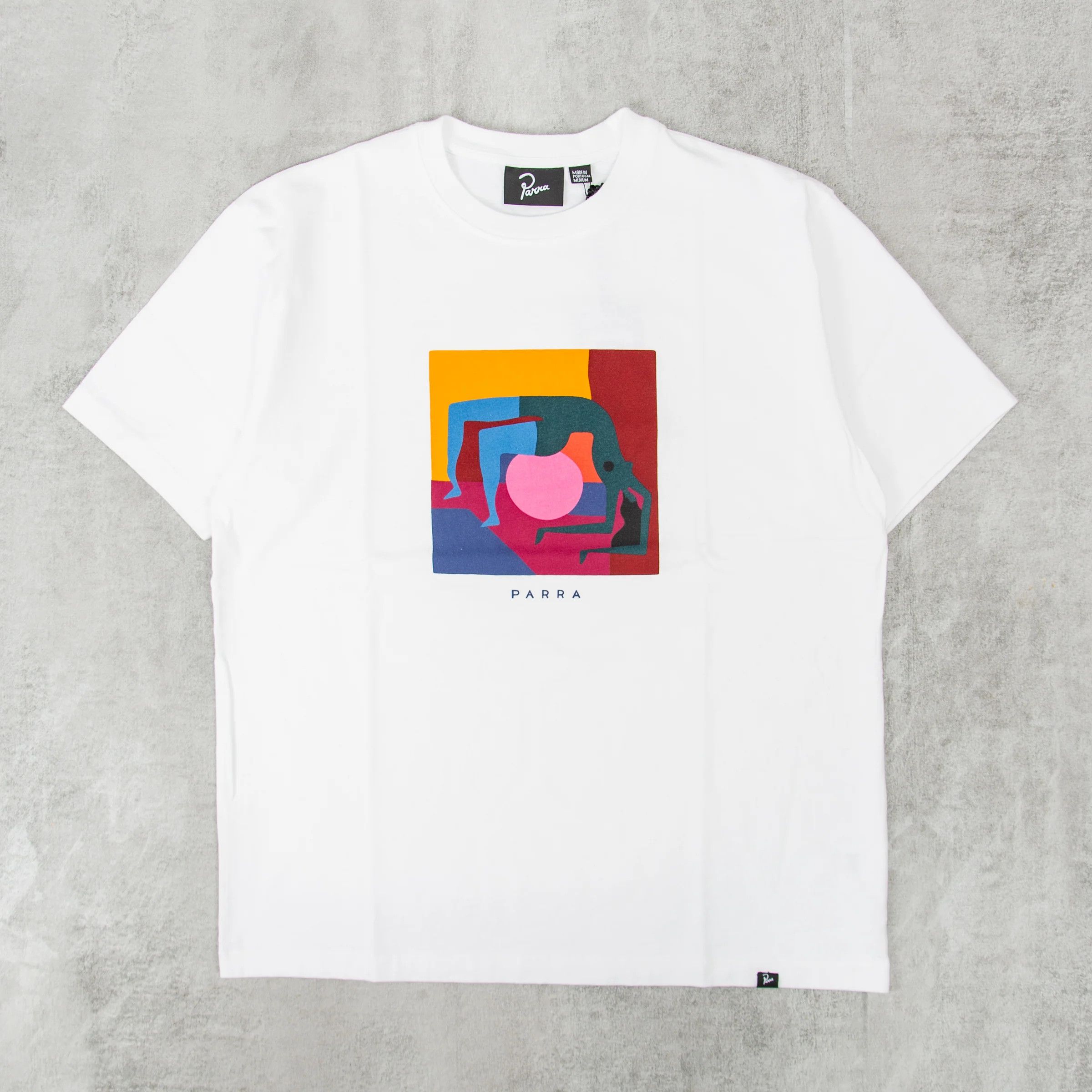 By Parra By Parra Yoga Balled Tee White • M Size US M / EU 48-50 / 2 - 1 Thumbnail