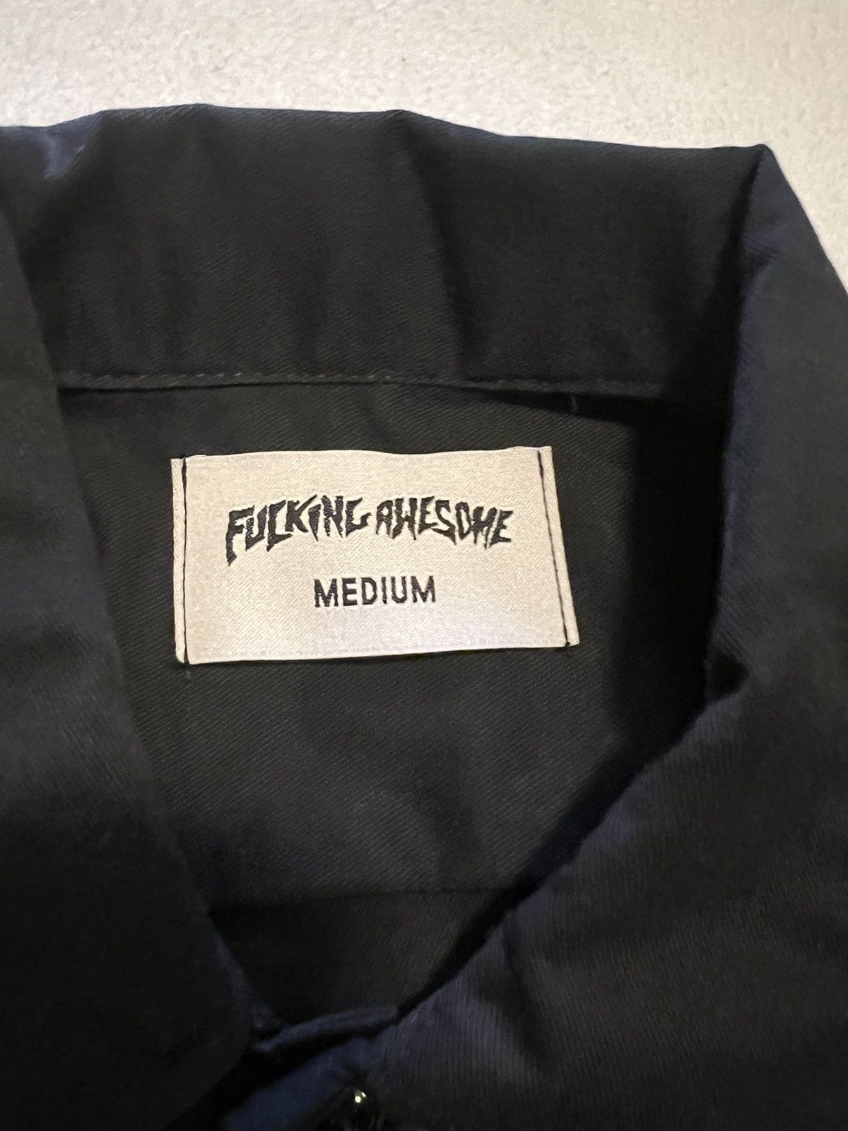 Fucking Awesome Fucking awesome depression button up shirt Size US M / EU 48-50 / 2 - 4 Thumbnail