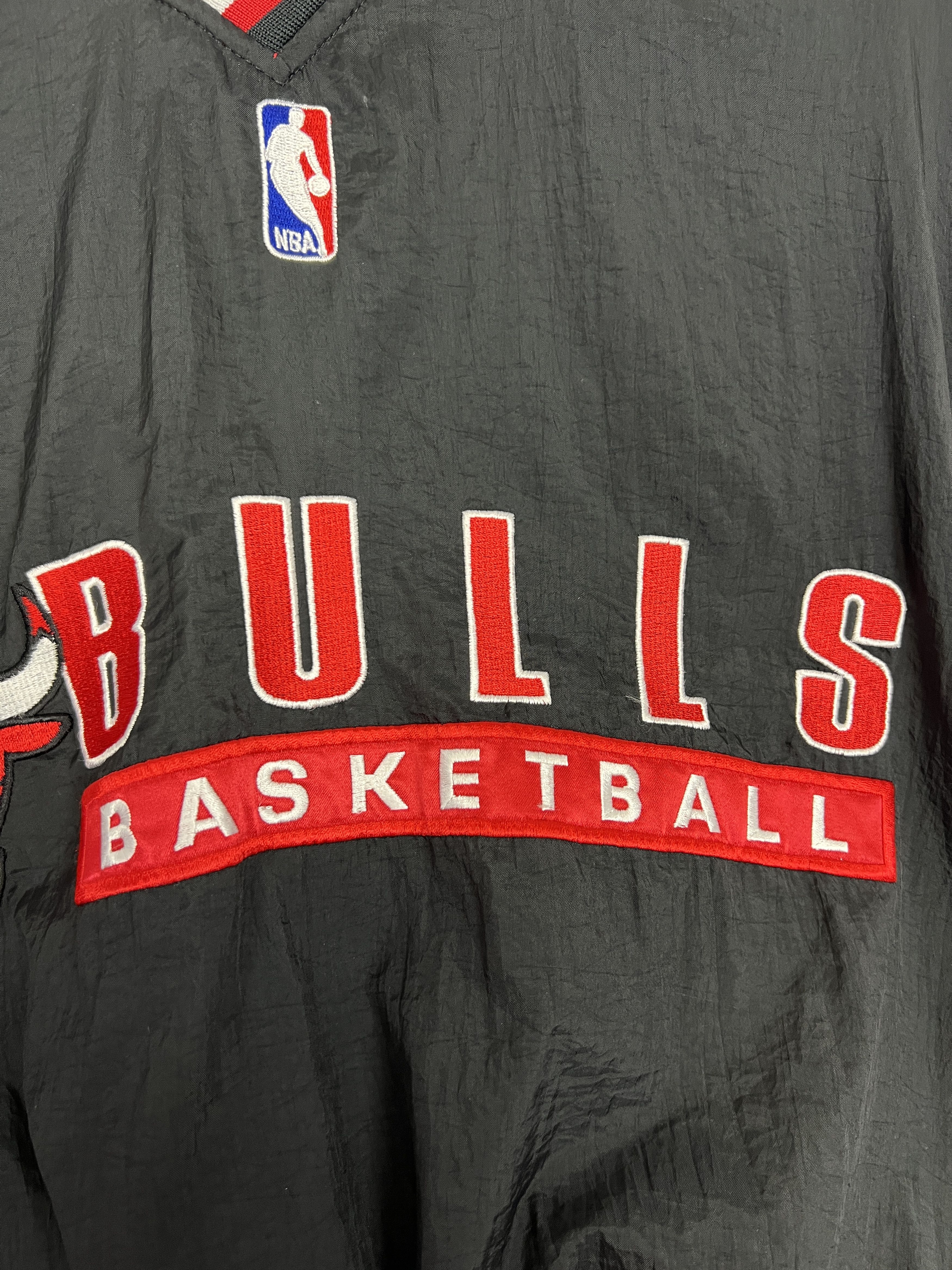 Starter Vintage 90's Starter Chicago Bulls NBA Jacket Windbreaker Size US XL / EU 56 / 4 - 5 Thumbnail