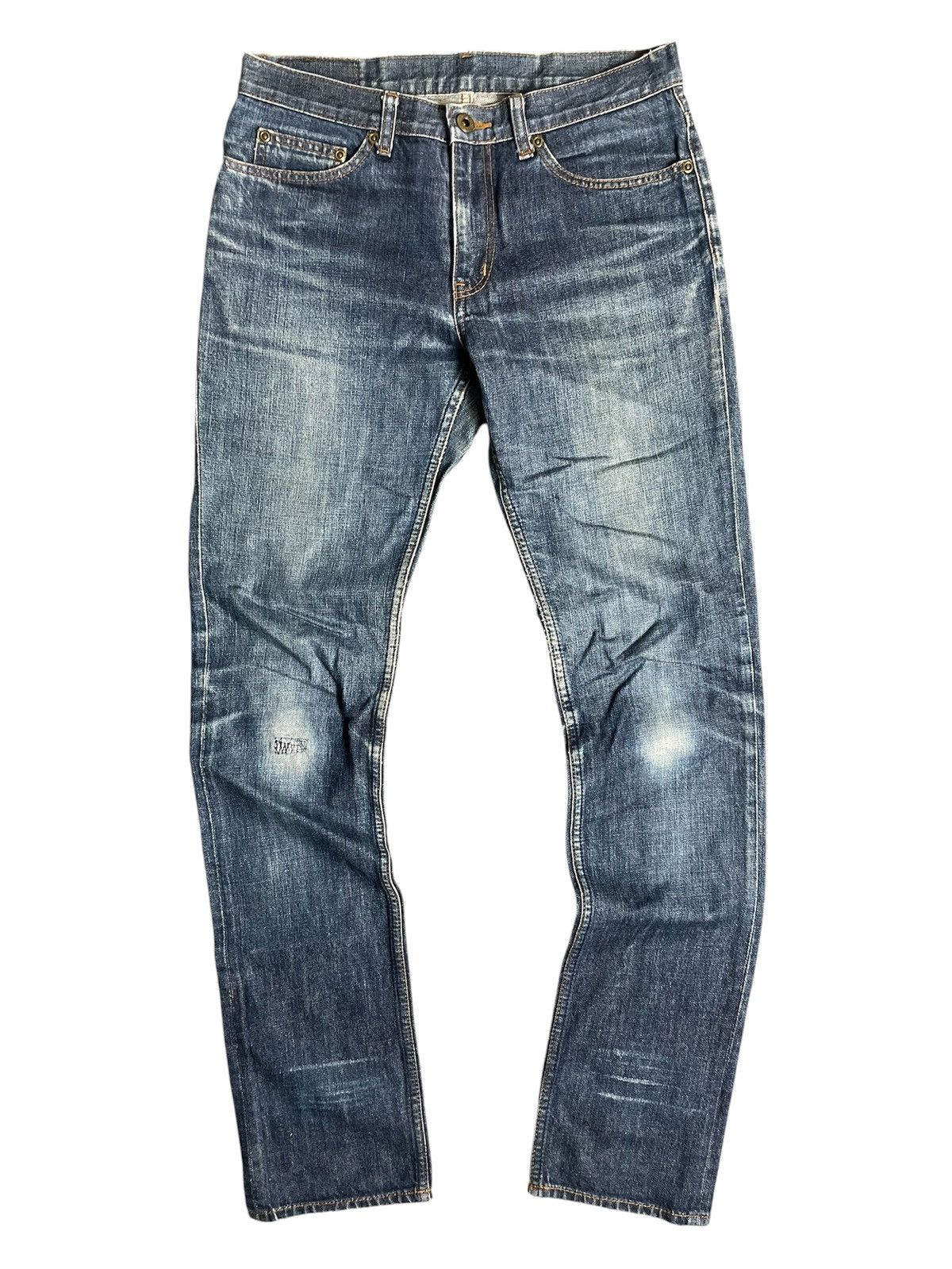 Hysteric Glamour × Japanese Brand × Le Grande Bleu (L.G.B.) Hysteric Glamour faded washed jeans Size US 31 - 1 Thumbnail