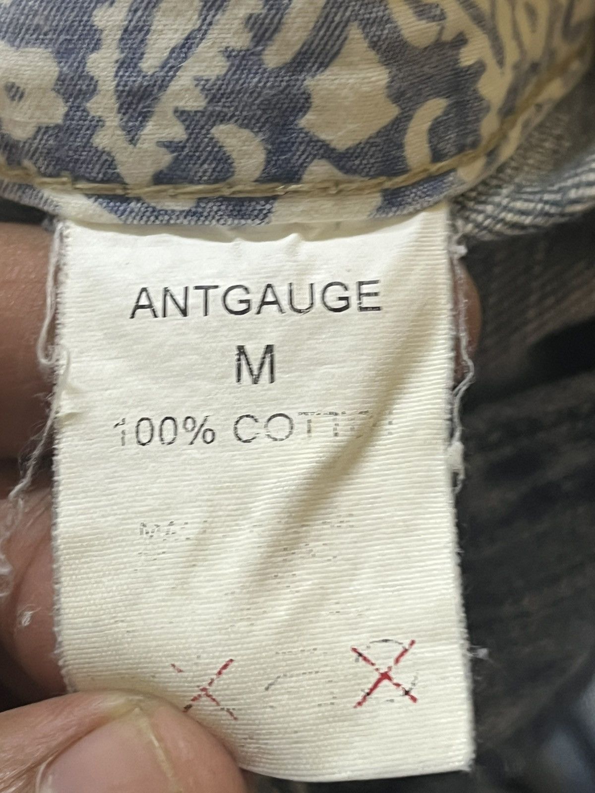 Antigua Vintage Antgauge Cargo Carpenter Distressed Denim Size US 30 / EU 46 - 12 Thumbnail