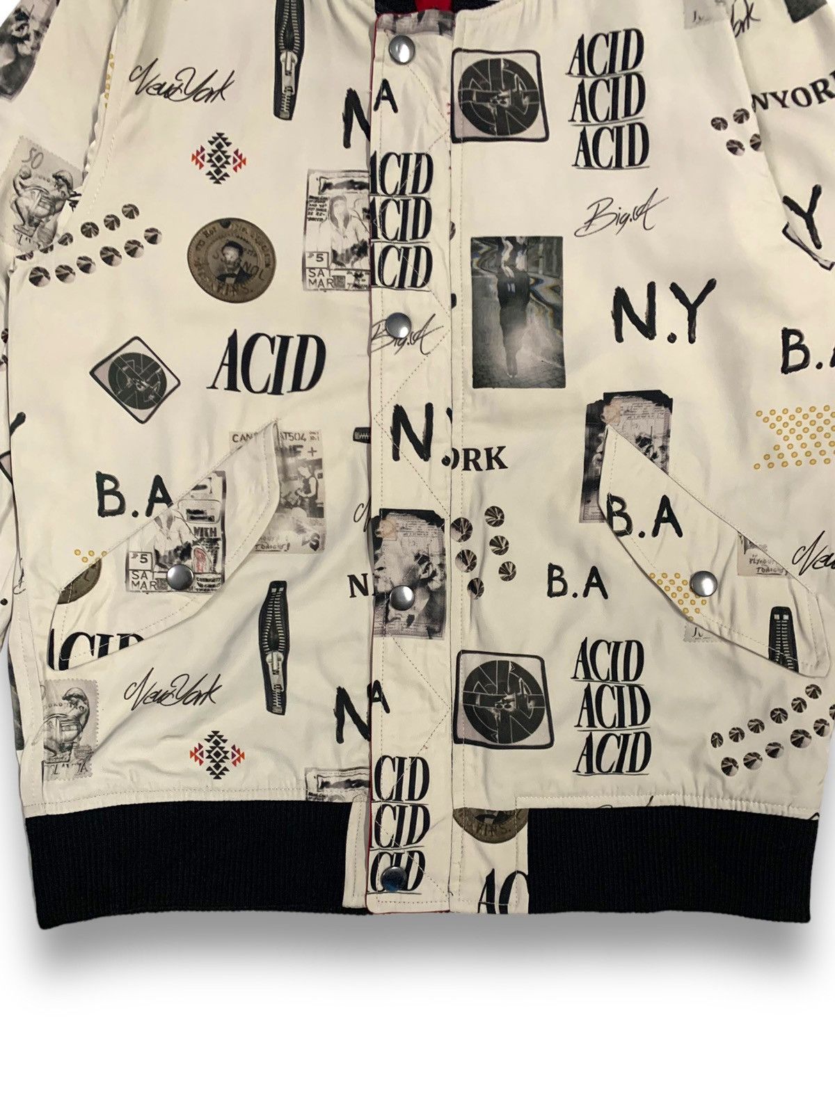 Hysteric Glamour Japanese Brand JackRose Full Print Reversible Bomber Jacket Size US M / EU 48-50 / 2 - 9 Thumbnail