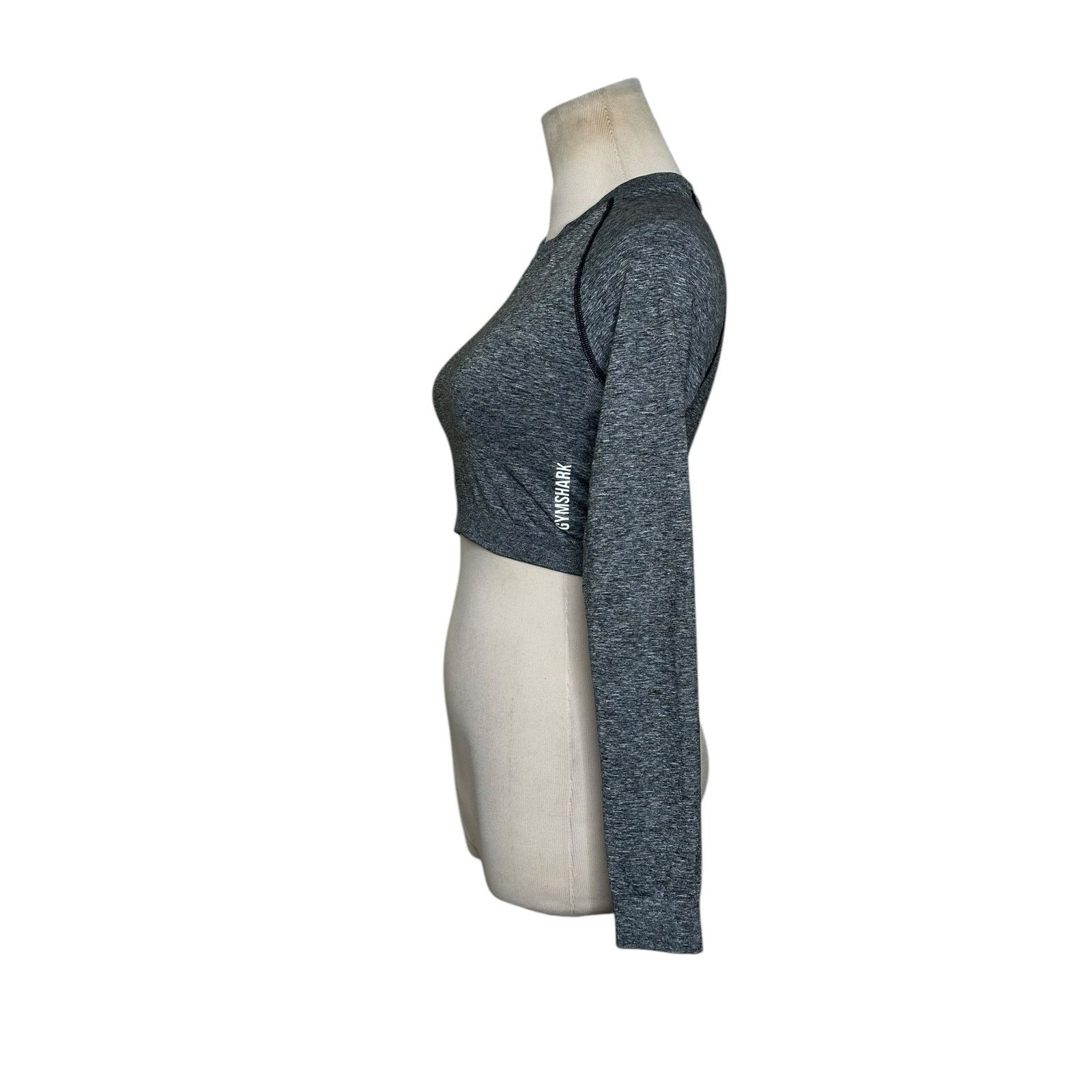 Gymshark Gymshark Adapt Seamless Long Sleeve Crop Top size Small Size S / US 4 / IT 40 - 5 Thumbnail