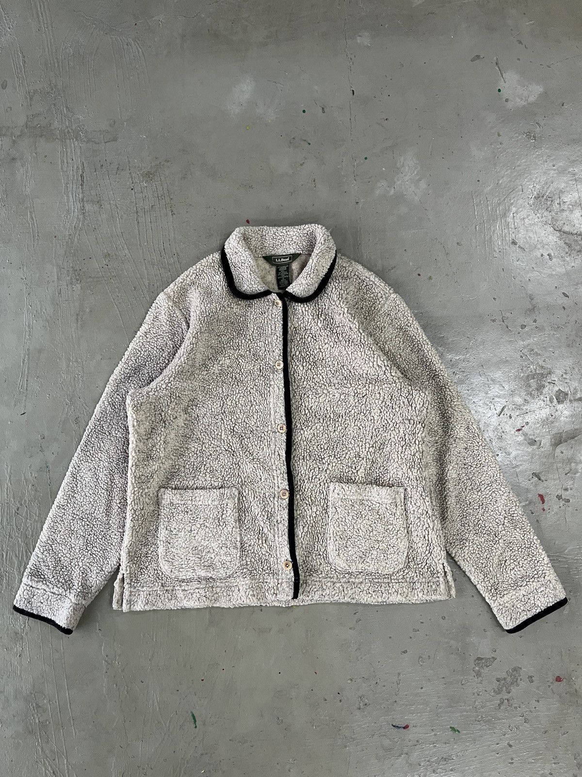 L.L. Bean Vintage 90s L.L. Bean Wool Cardigan Jacket Size US M / EU 48-50 / 2 - 1 Thumbnail