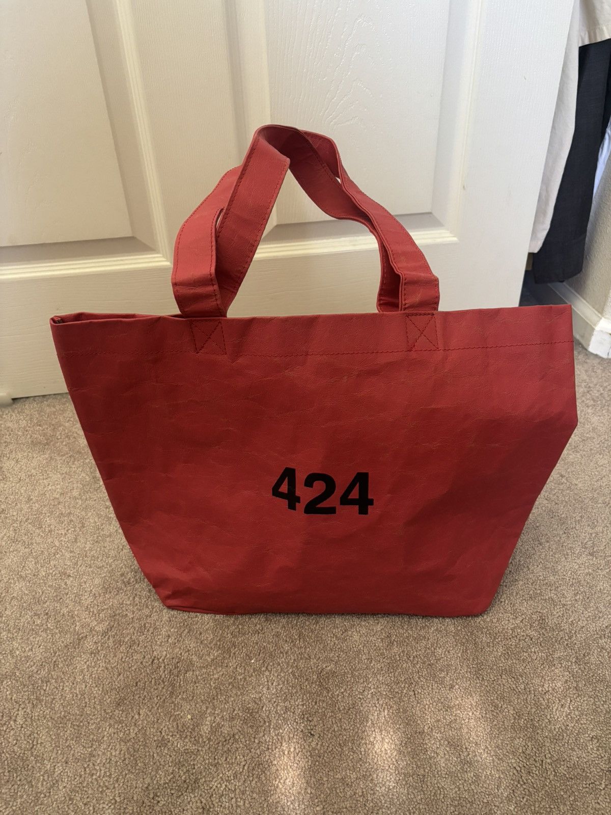 424 424 Leather Tote Bag Size ONE SIZE - 2 Thumbnail