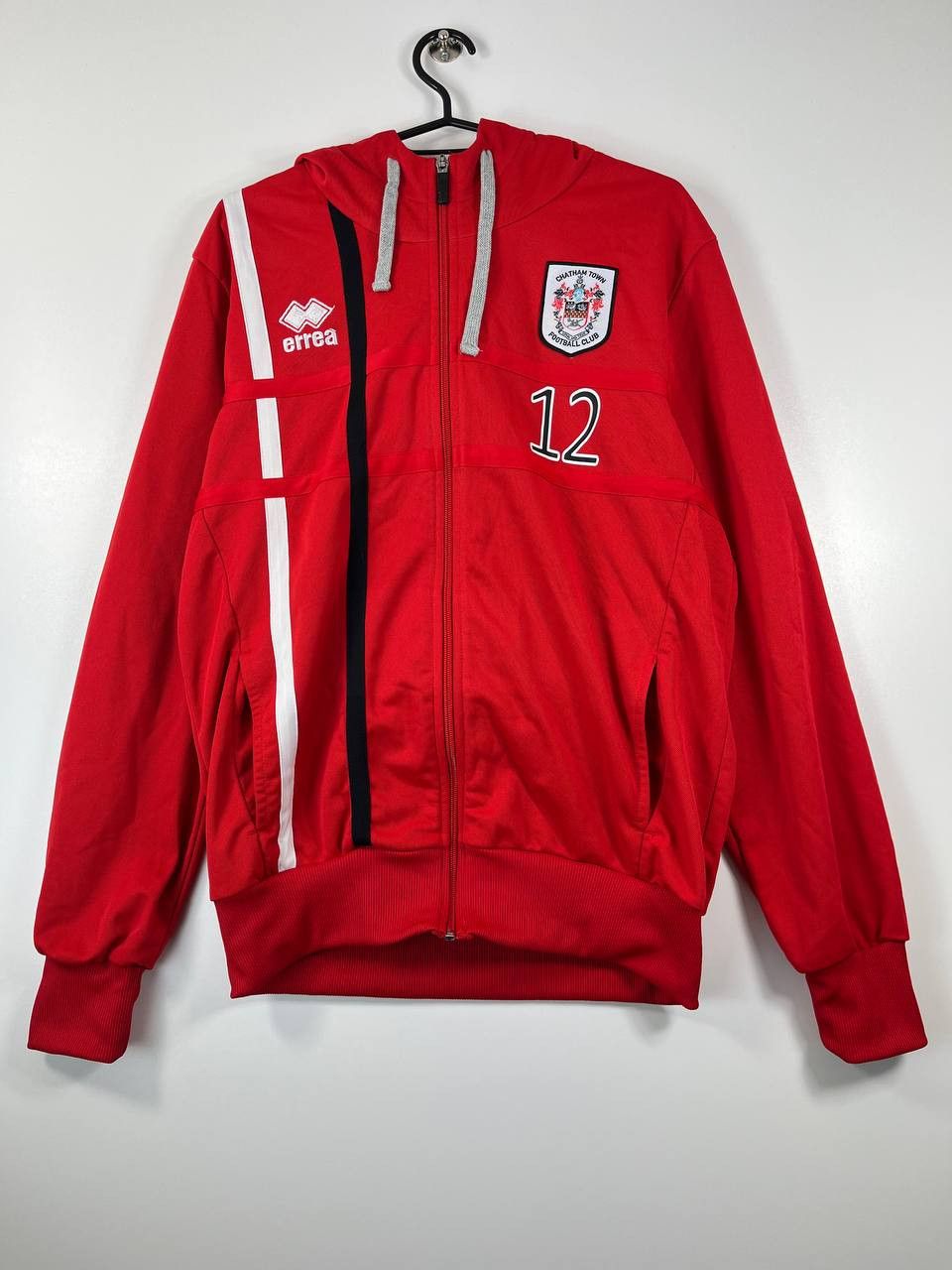 Errea Chatham Town FC Errea Team Hoodie Football Zip Jacket Size M Size US M / EU 48-50 / 2 - 1 Thumbnail
