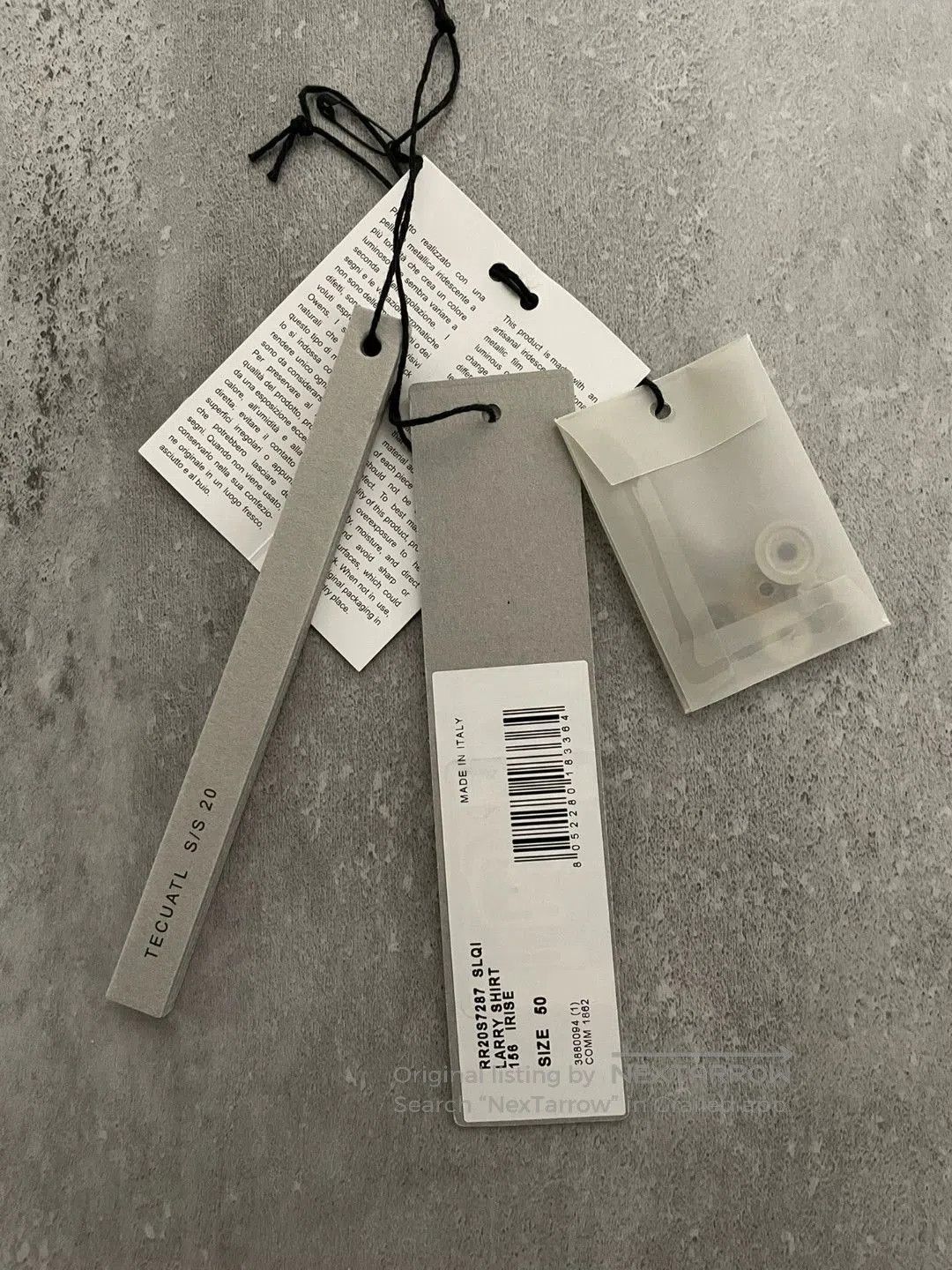 Rick Owens rick owens iridescent jacket in new condition. Size US L / EU 52-54 / 3 - 6 Thumbnail