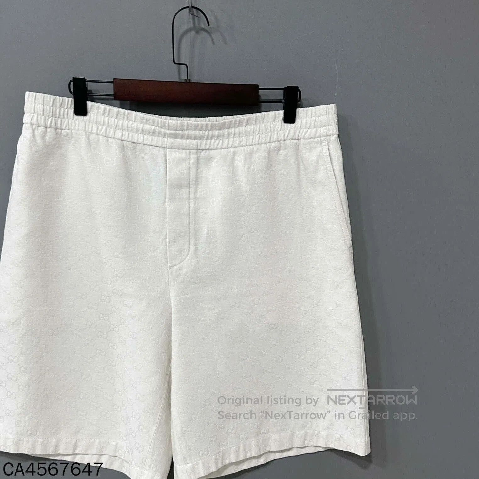 Gucci Gucci New Red Label Print Shorts. Size US 35 - 2 Thumbnail