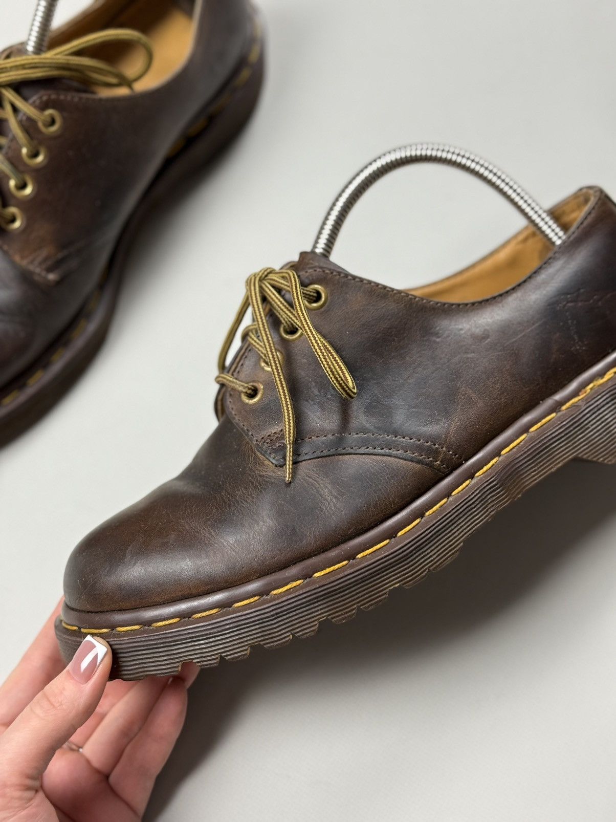 Dr. Martens De. Martens 1461 Vintage Leather Low Top Oxford Boots Shoes Size US 8 / EU 41 - 16 Thumbnail