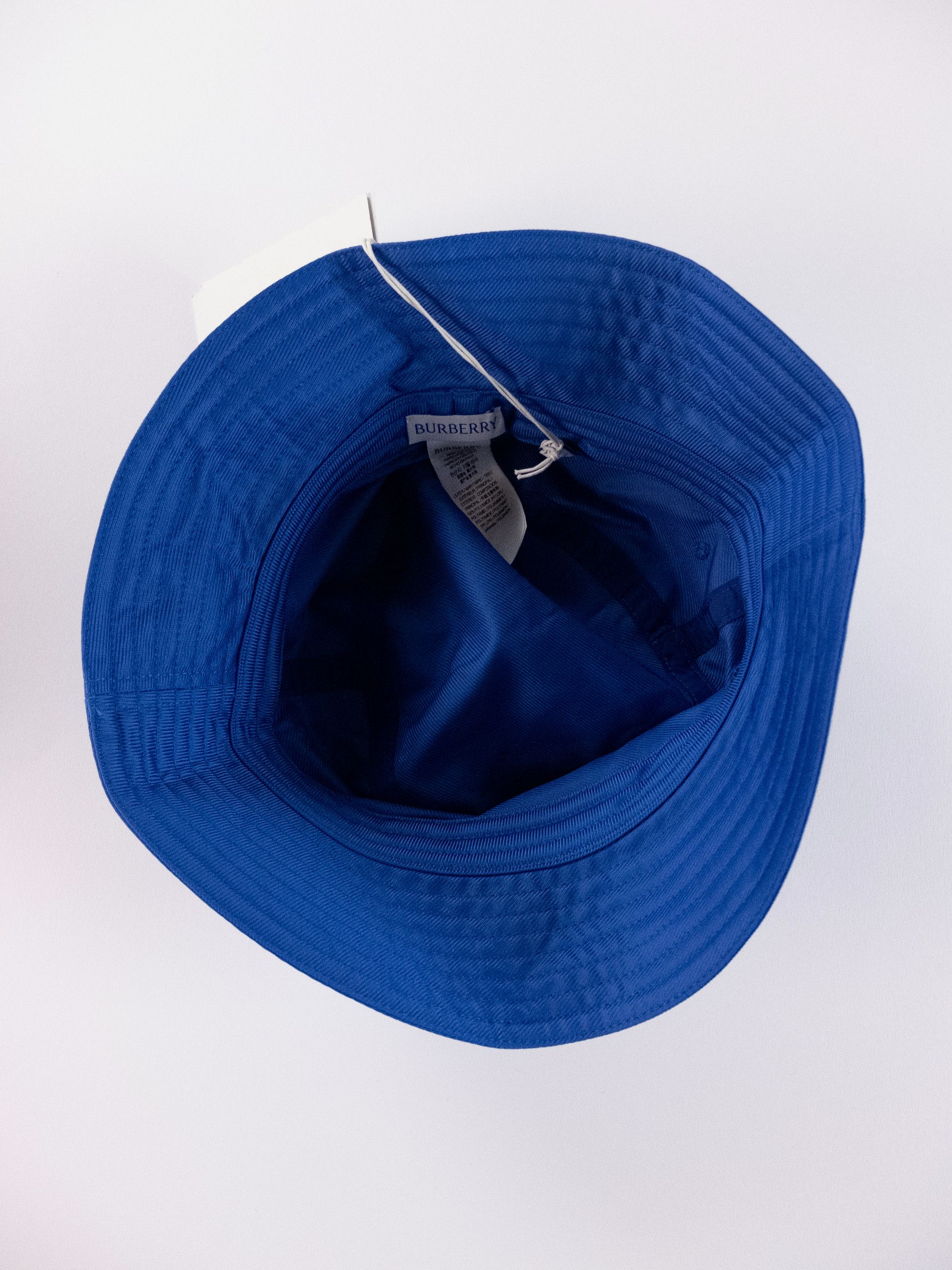 Burberry BURBERRY blue knight logo nylon bucket hat Medium authentic Size ONE SIZE - 8 Thumbnail