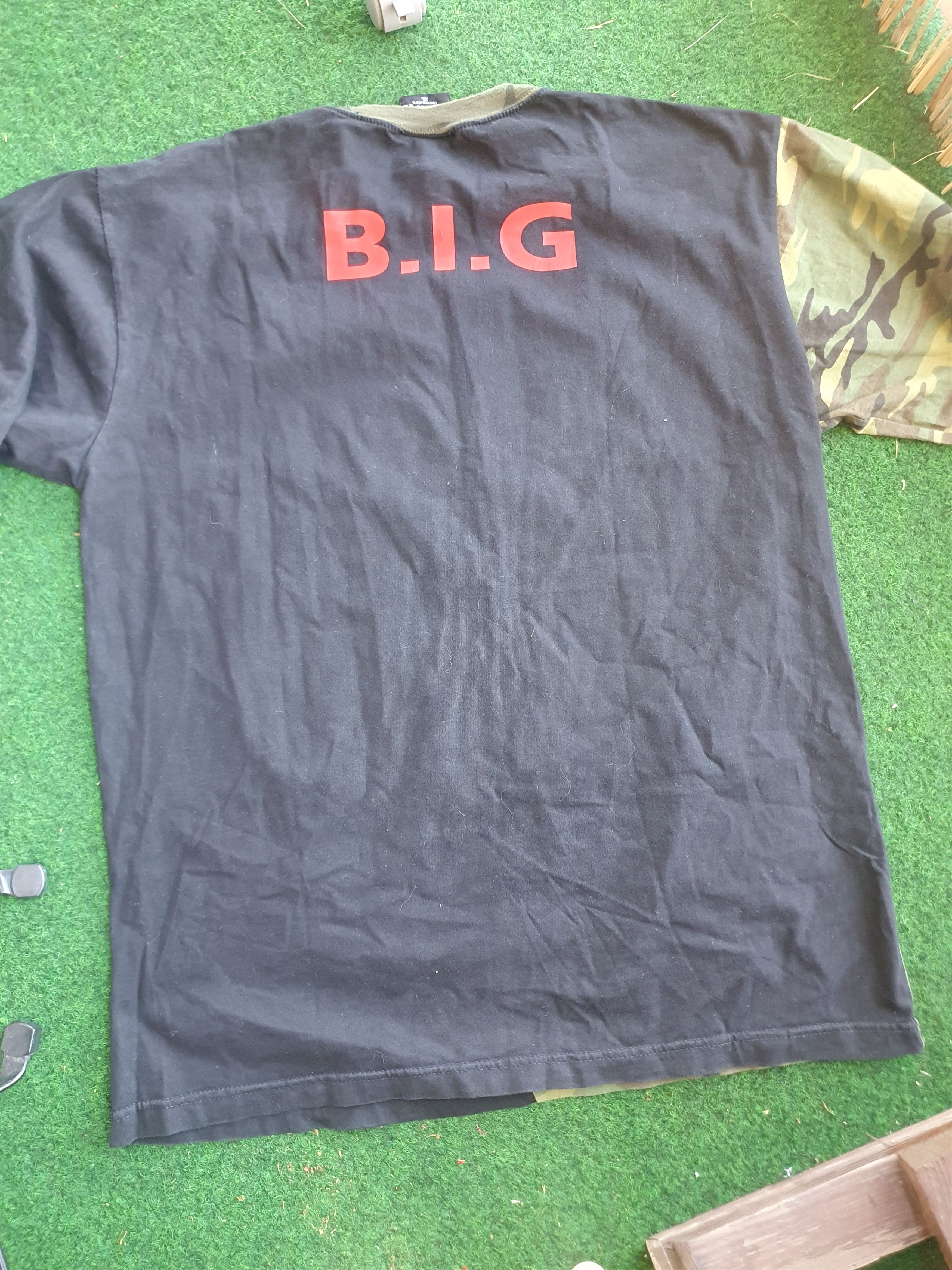 Rap Tees × Vintage Notorious BIG AOP Split Front Rap Bootleg t-shirt sz XL Size US XL / EU 56 / 4 - 2 Thumbnail