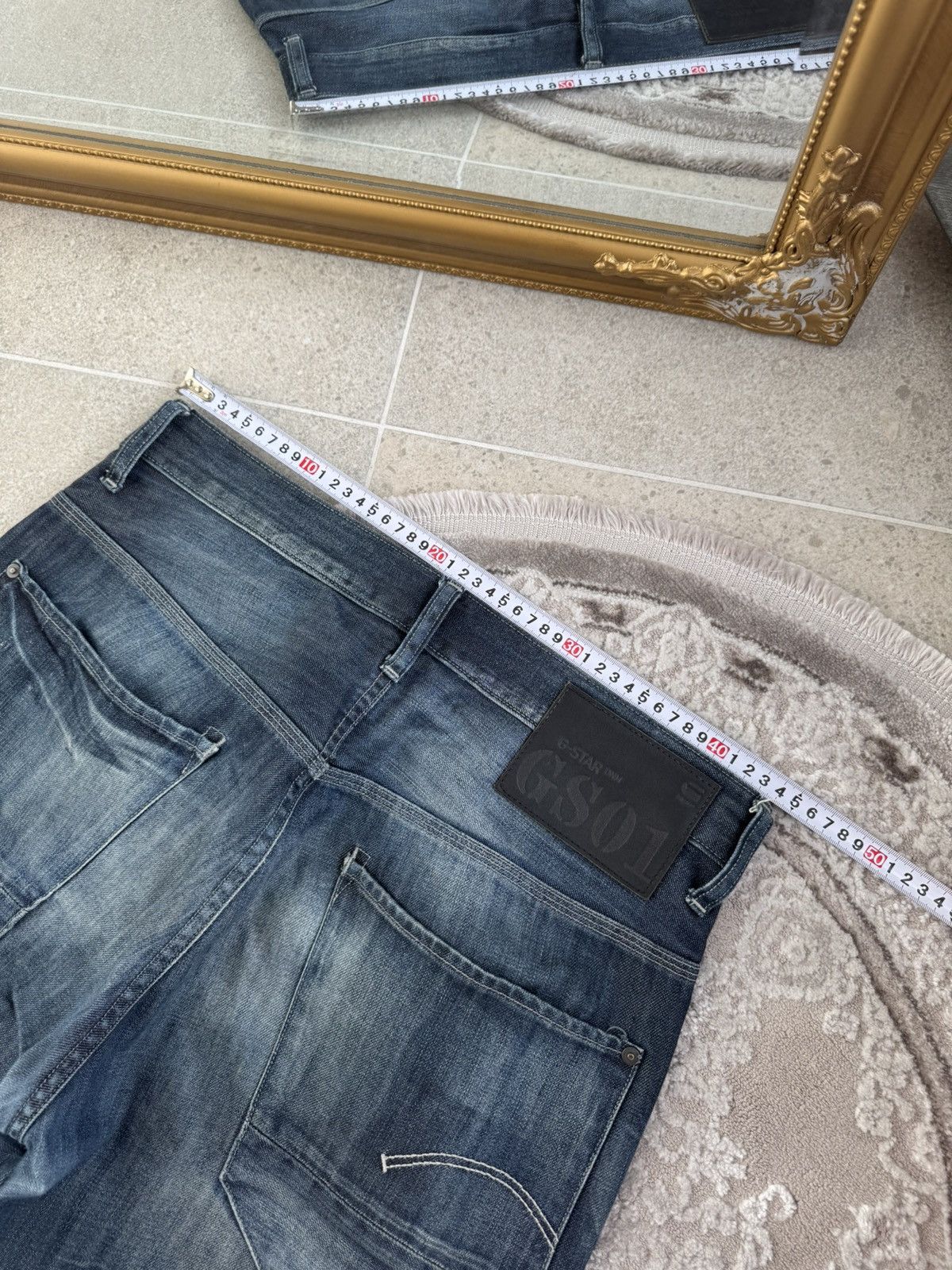 G-Star Crazy Vintage G Star Raw Denim Jeans Y2K LGB Style Size US 32 / EU 48 - 8 Thumbnail