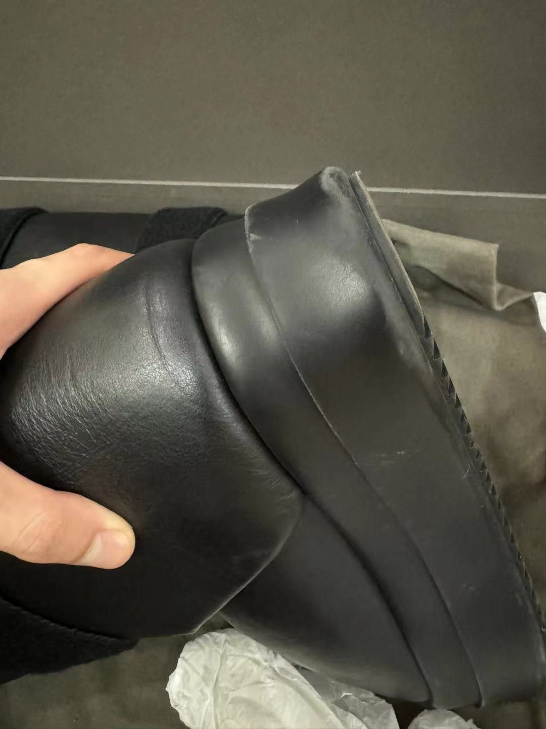 Rick Owens FW23 Splint Boots Size US 8 / EU 41 - 11 Thumbnail