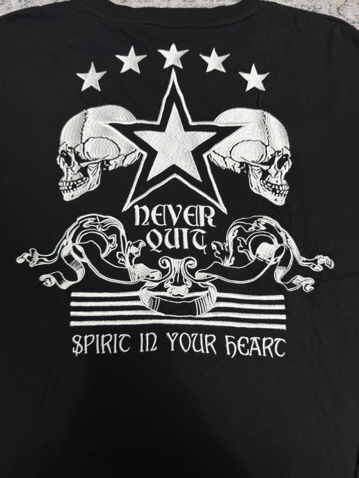 Hysteric Glamour Cds skull art punk style long sleeve Size US XL / EU 56 / 4 - 6 Thumbnail