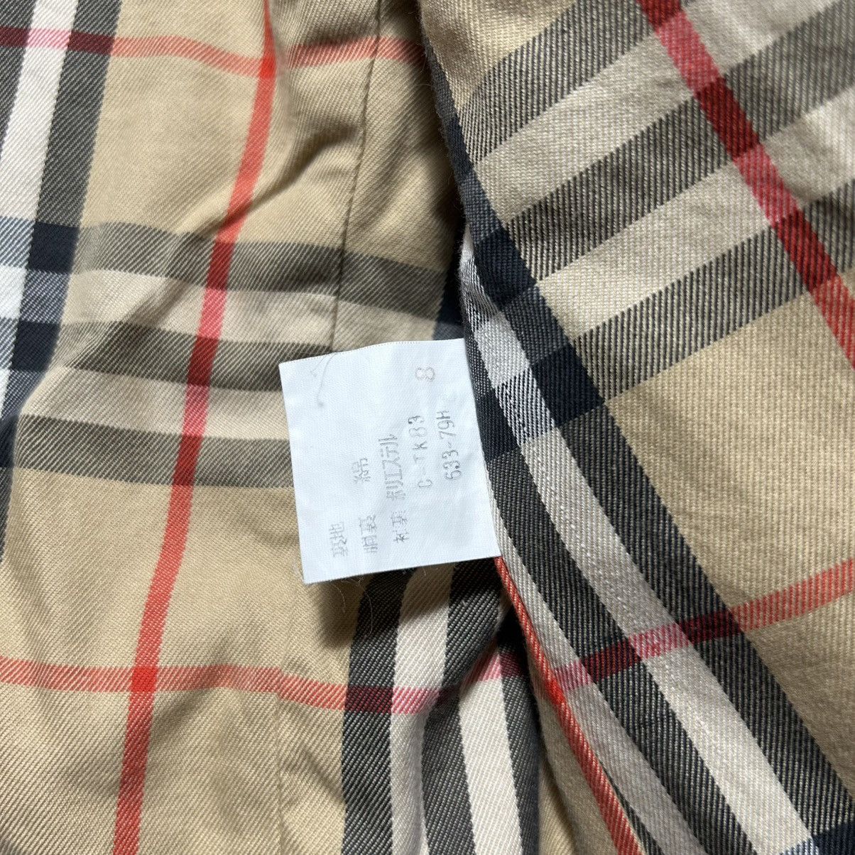 Burberry Vintage Burberrys Blazer Size S / US 4 / IT 40 - 12 Thumbnail