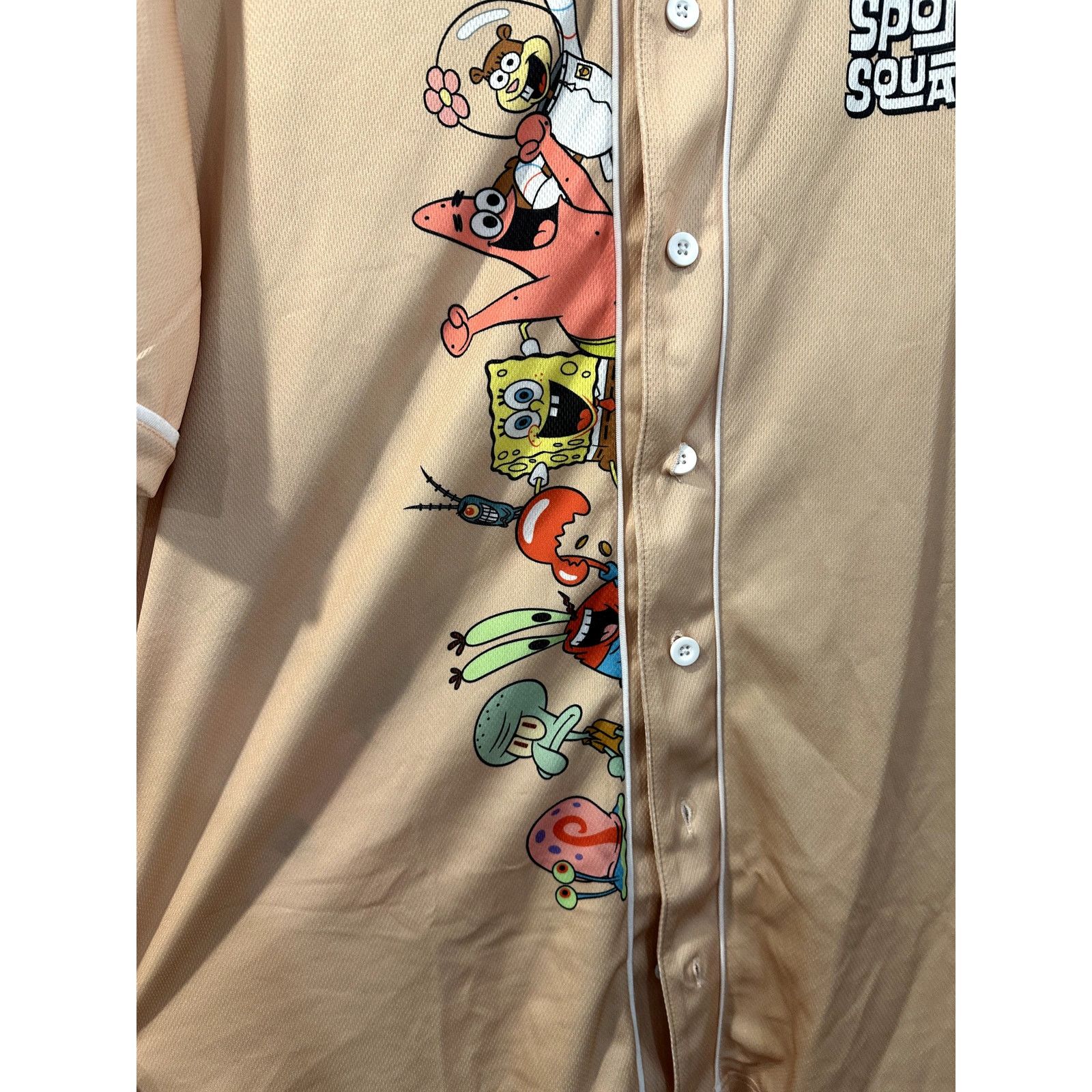 Nickelodeon Official Nickelodeon SpongeBob SquarePants Baseball Jersey L Size US L / EU 52-54 / 3 - 9 Thumbnail