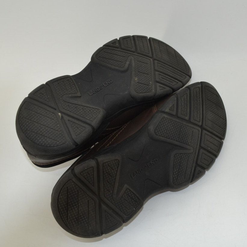 Other Lands End Womens Brown Leather Loafer Size 7 Casual Slip On Size US 7 / IT 37 - 4 Thumbnail