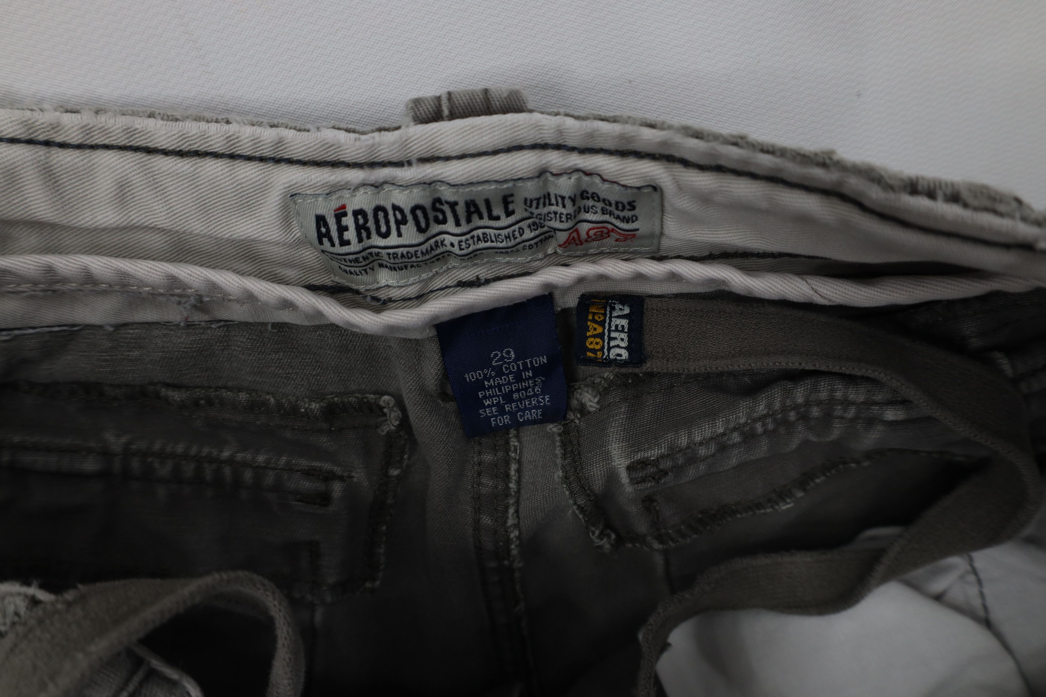Aeropostale Vintage Y2K Aeropostale Heavyweight Surplus Cargo Shorts Size US 29 - 11 Thumbnail