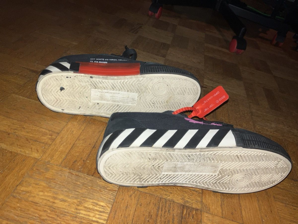 Off-White Off-White Vulcan Low Top Sneakers Size 9 Size US 9 / EU 42 - 11 Thumbnail