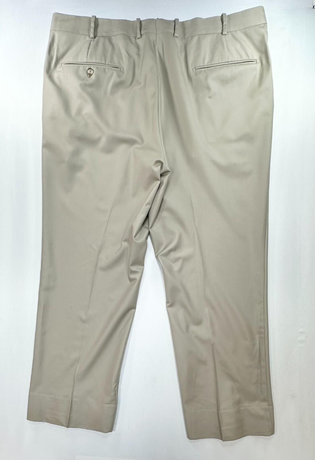 Other Tom James Royal Classic Flat Dress Pants Brown Mens 40/28 Size US 40 / EU 56 - 2 Thumbnail