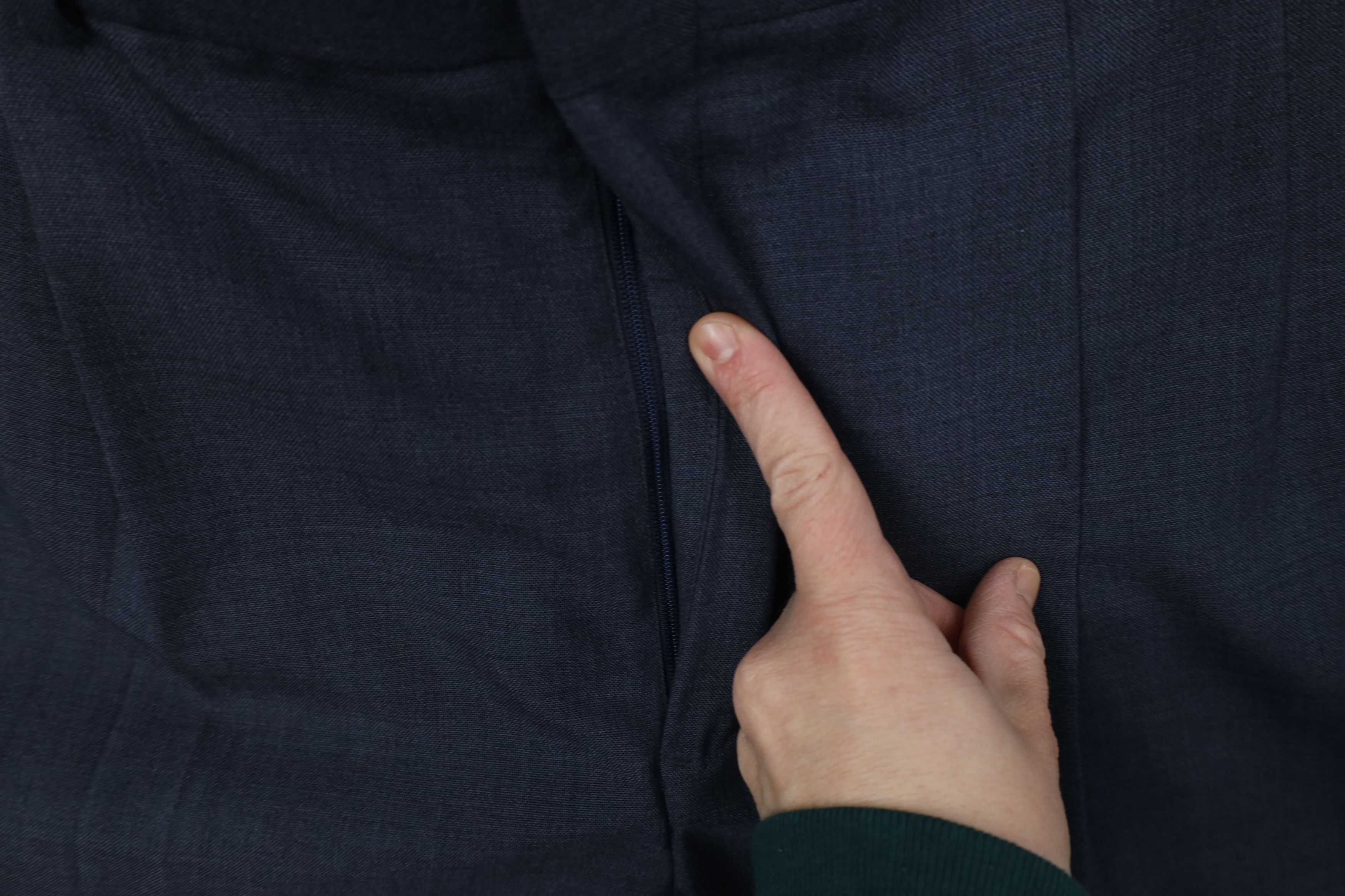 Vintage Vintage 70s Streetwear Wool Knit Wide Leg Chino Pants USA Size US 34 / EU 50 - 6 Thumbnail