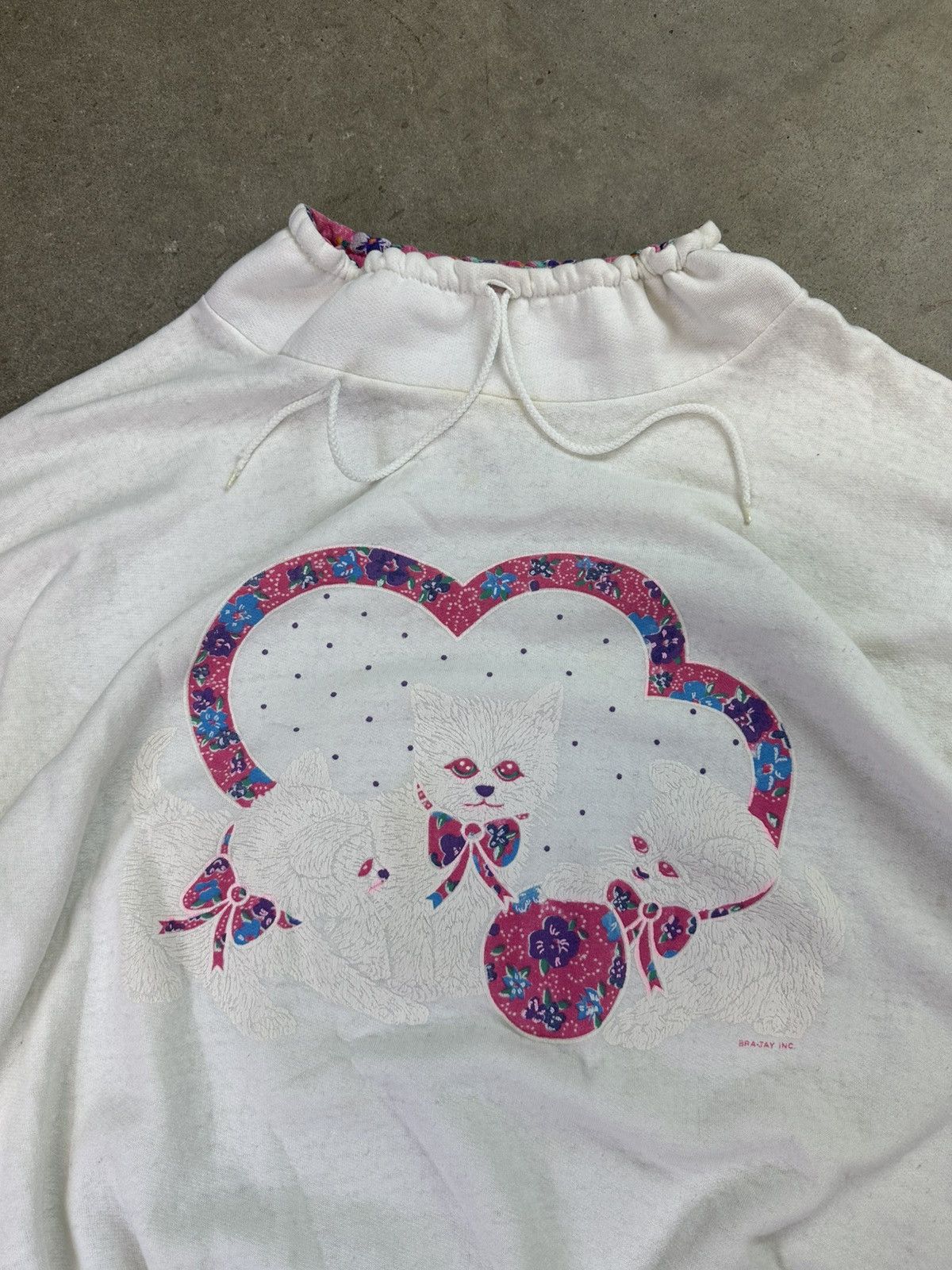 Vintage vintage 90s cute kittens playing crewneck large Size US L / EU 52-54 / 3 - 3 Thumbnail