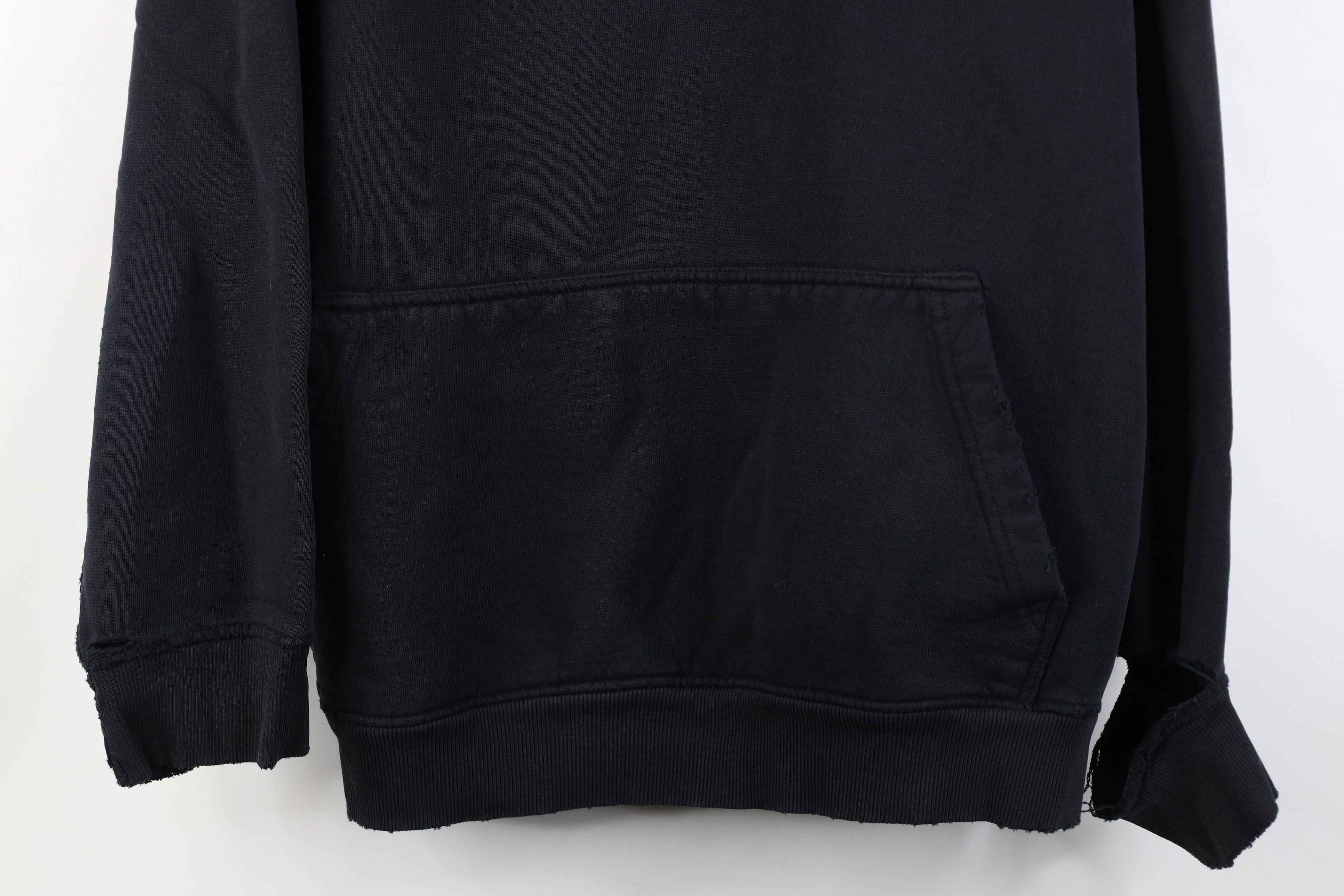 Southpole Vintage 90s Y2K Southpole Spell Out Boxy Fit Hoodie Black Size US L / EU 52-54 / 3 - 3 Thumbnail