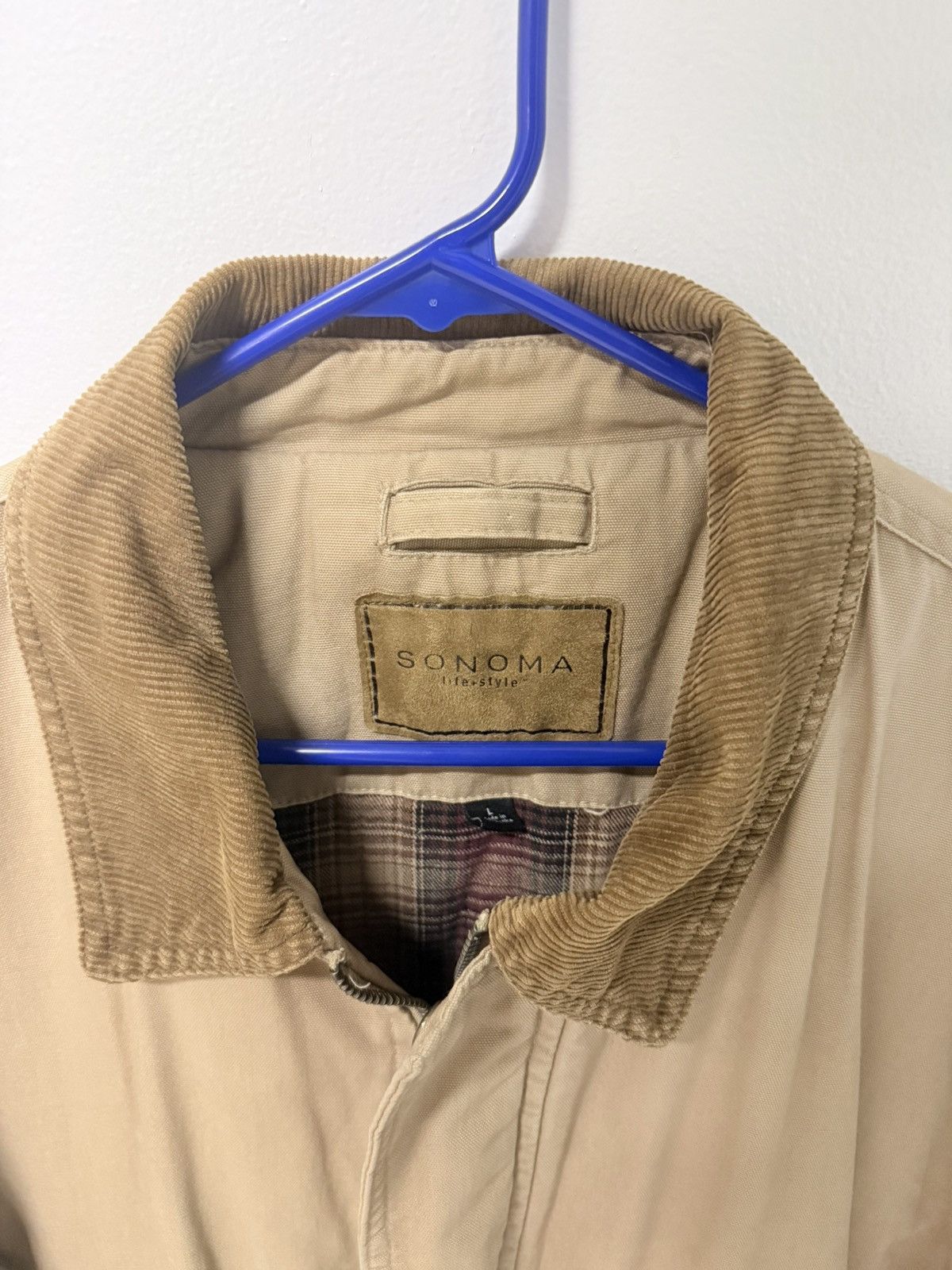 Sonoma Vintage Tan and brown corduroy lined jacket #indie Size US L / EU 52-54 / 3 - 3 Thumbnail