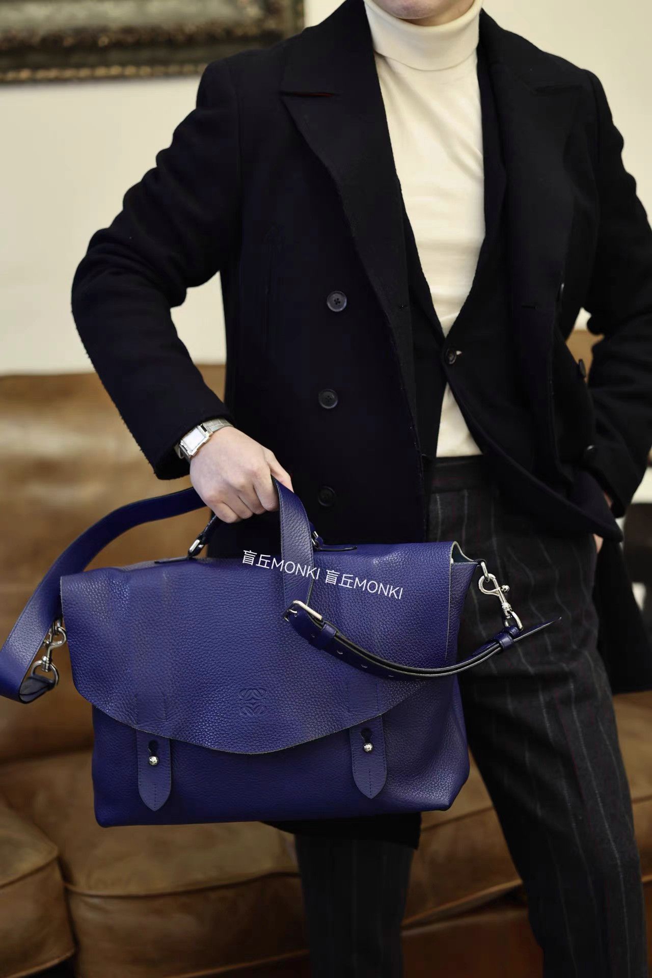 Loewe Loewe Men's Handbag Crossbody Laptop Shoulder Bag K32 Size ONE SIZE - 5 Thumbnail