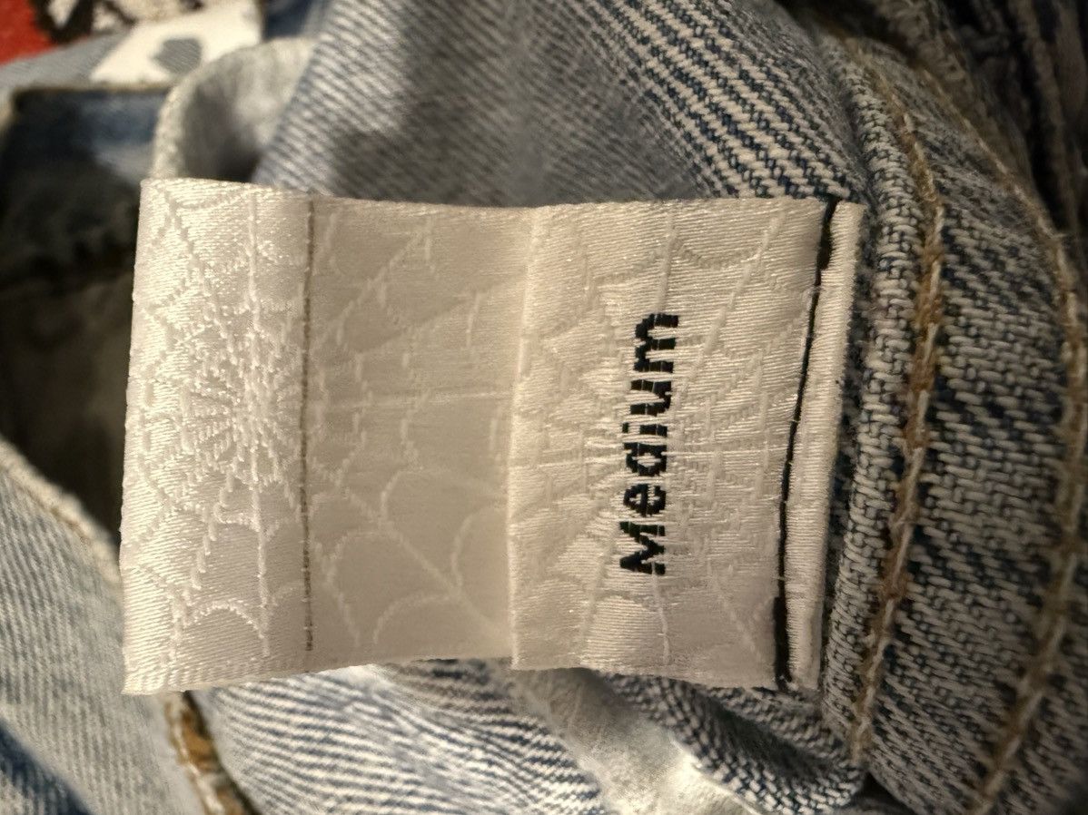 Sp5der Spider Worldwide Vintage Denim Trucker Jacket Size US M / EU 48-50 / 2 - 4 Thumbnail
