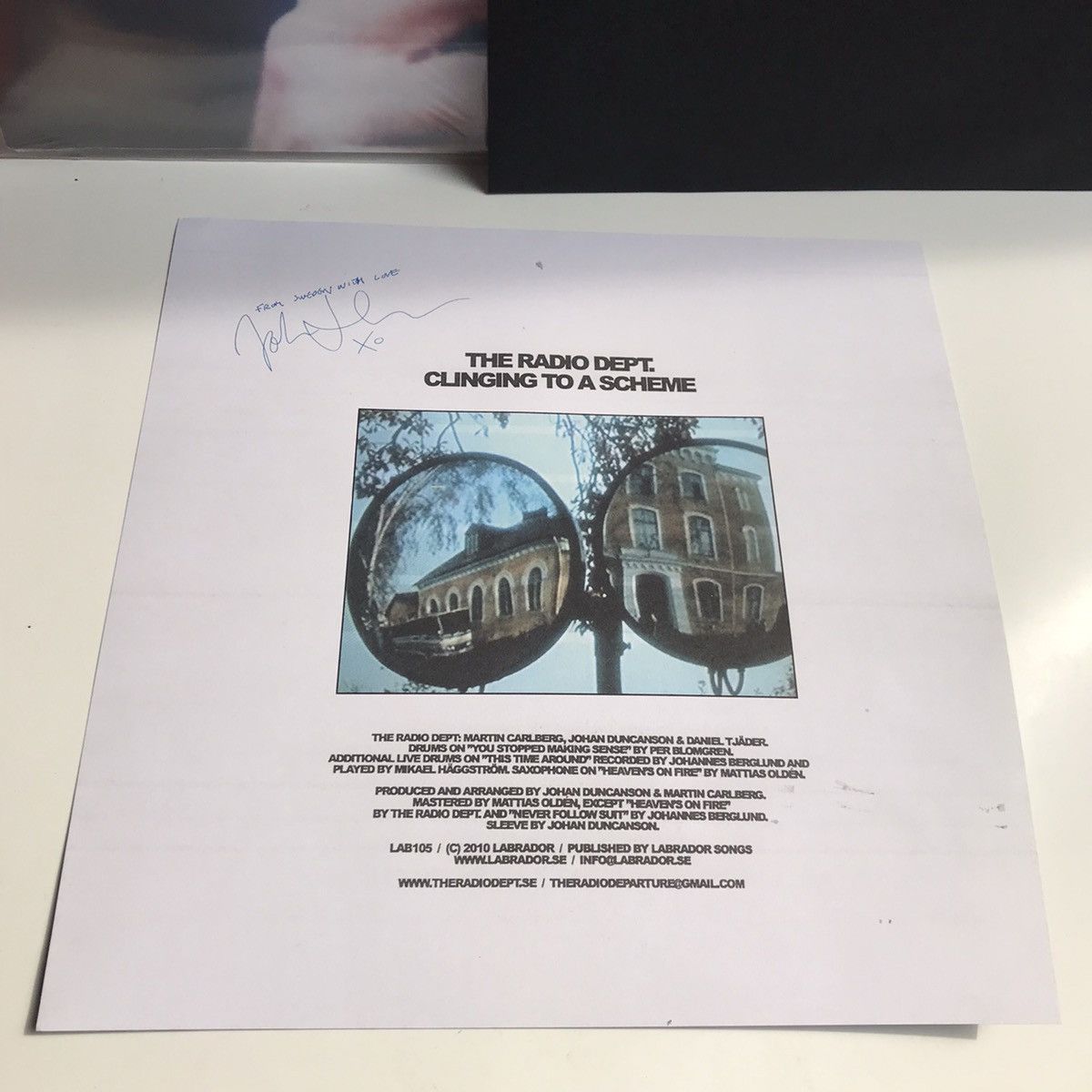 Vintage The Radio Dept White Vinyl first press Limited only 1000 pcs Size ONE SIZE - 22 Thumbnail