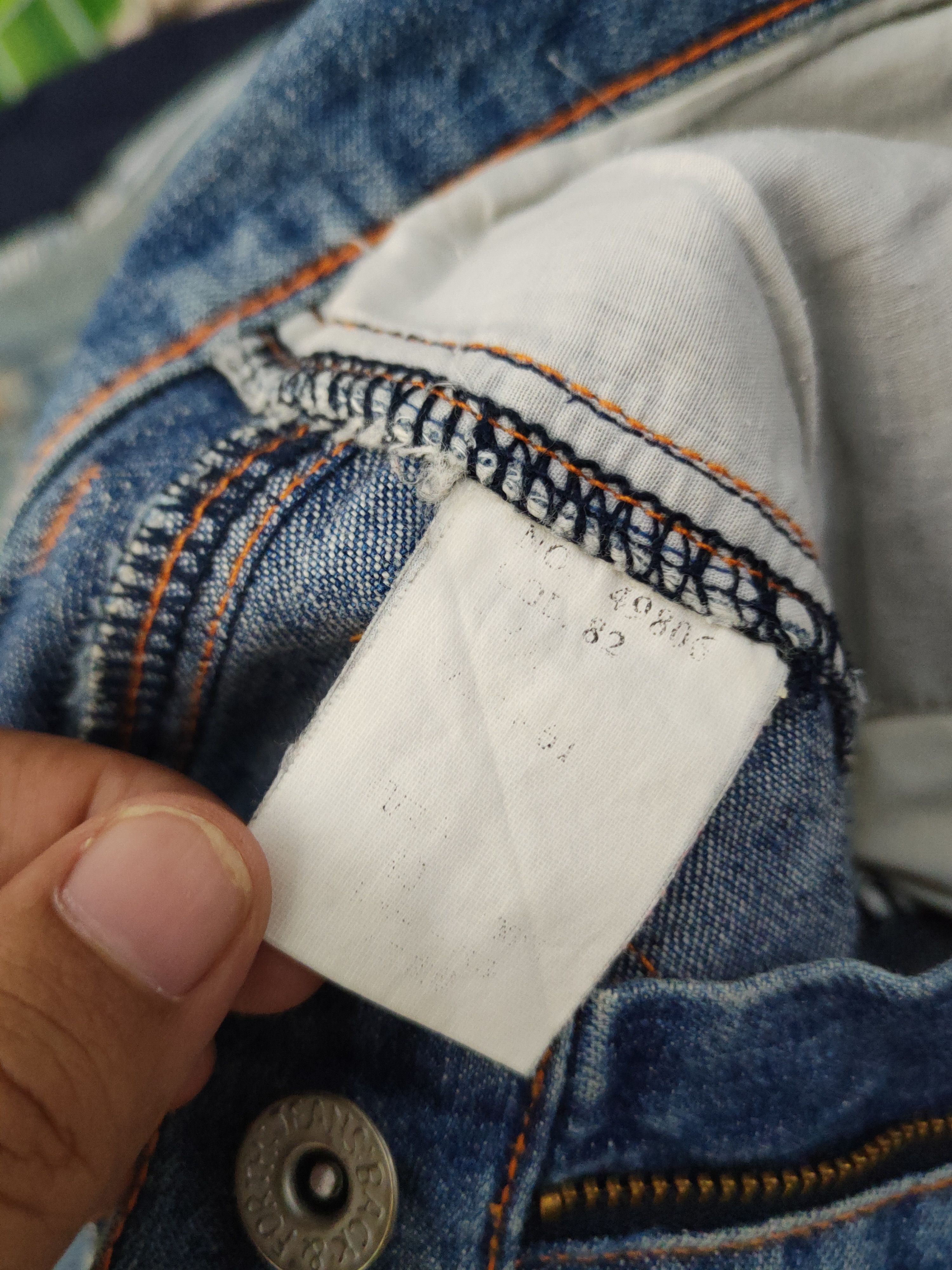Japanese Brand DL Hagi Stye Like Hysteric Back & Forth denim Pants #W1593 Size US 27 - 17 Thumbnail
