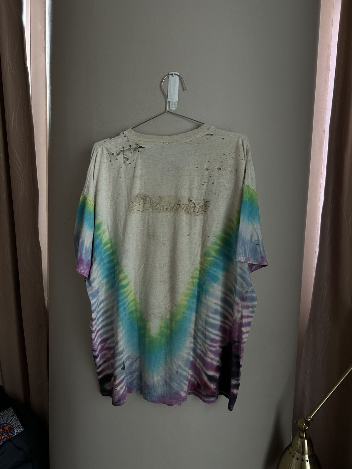 Band Tees Vintage Grateful Dead Delaware Thrashed Tee Shirt ERD Paly Size US XL / EU 56 / 4 - 8 Thumbnail