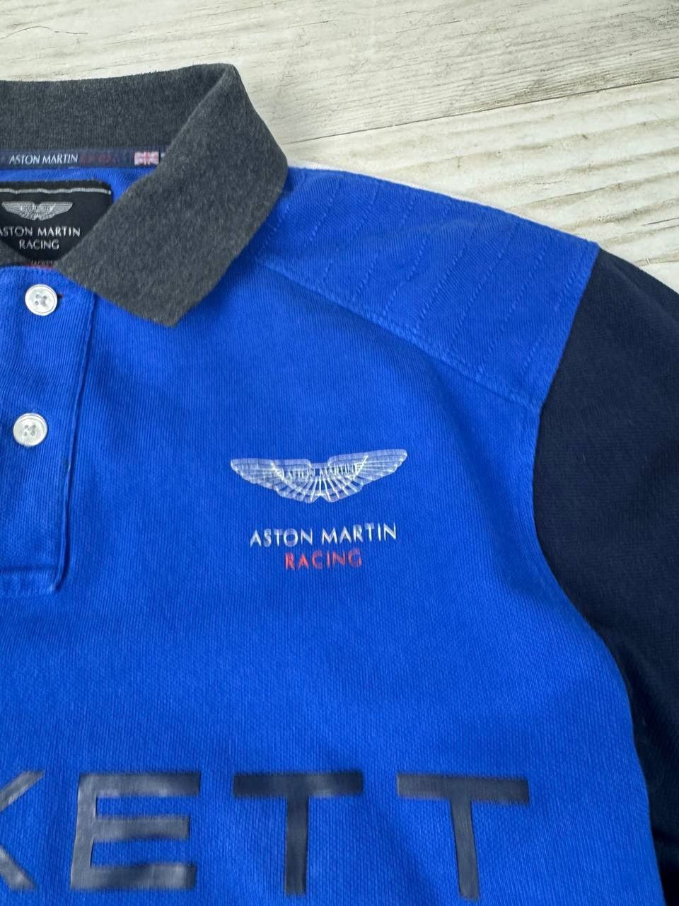 Hackett Hackett Aston Martin Racing Rugby Long Sleeve Size US M / EU 48-50 / 2 - 7 Thumbnail