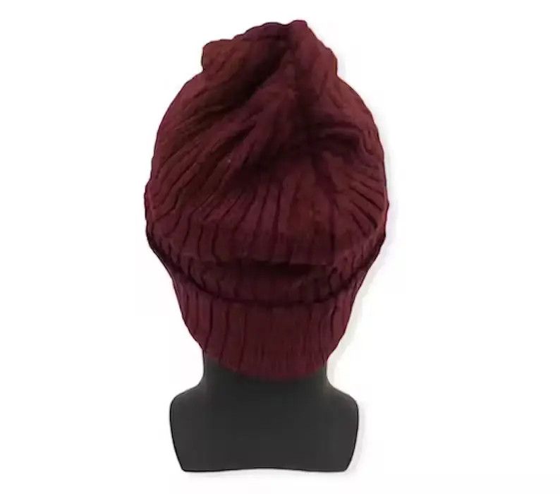 URBAN RESEARCH DOORS Urban Research Plain Knit Beanie Hat Size ONE SIZE - 5 Thumbnail