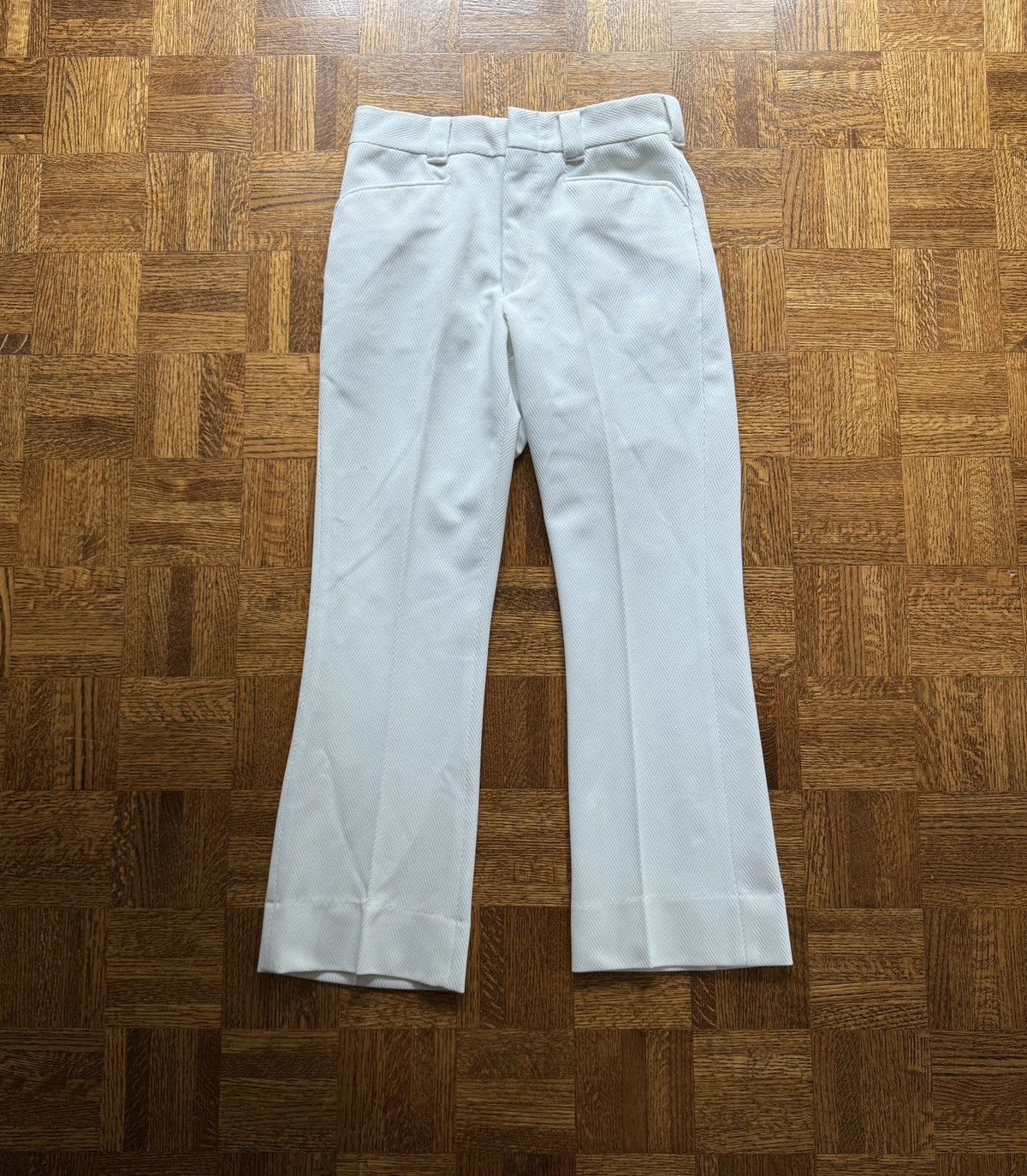 Levi's Vintage 70s Levi's Sportswear Knits Flared Trousers Pants Size US 30 / EU 46 - 1 Thumbnail