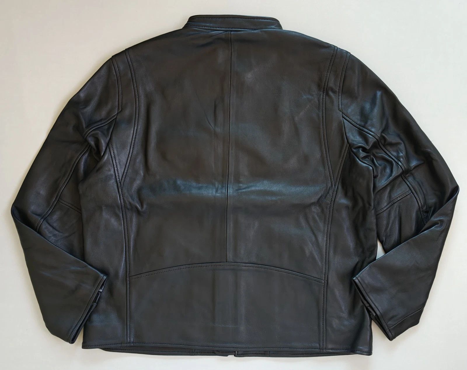 Coach Coach Leather Racer Jacket FTP 5071 Size US XXL / EU 58 / 5 - 11 Thumbnail